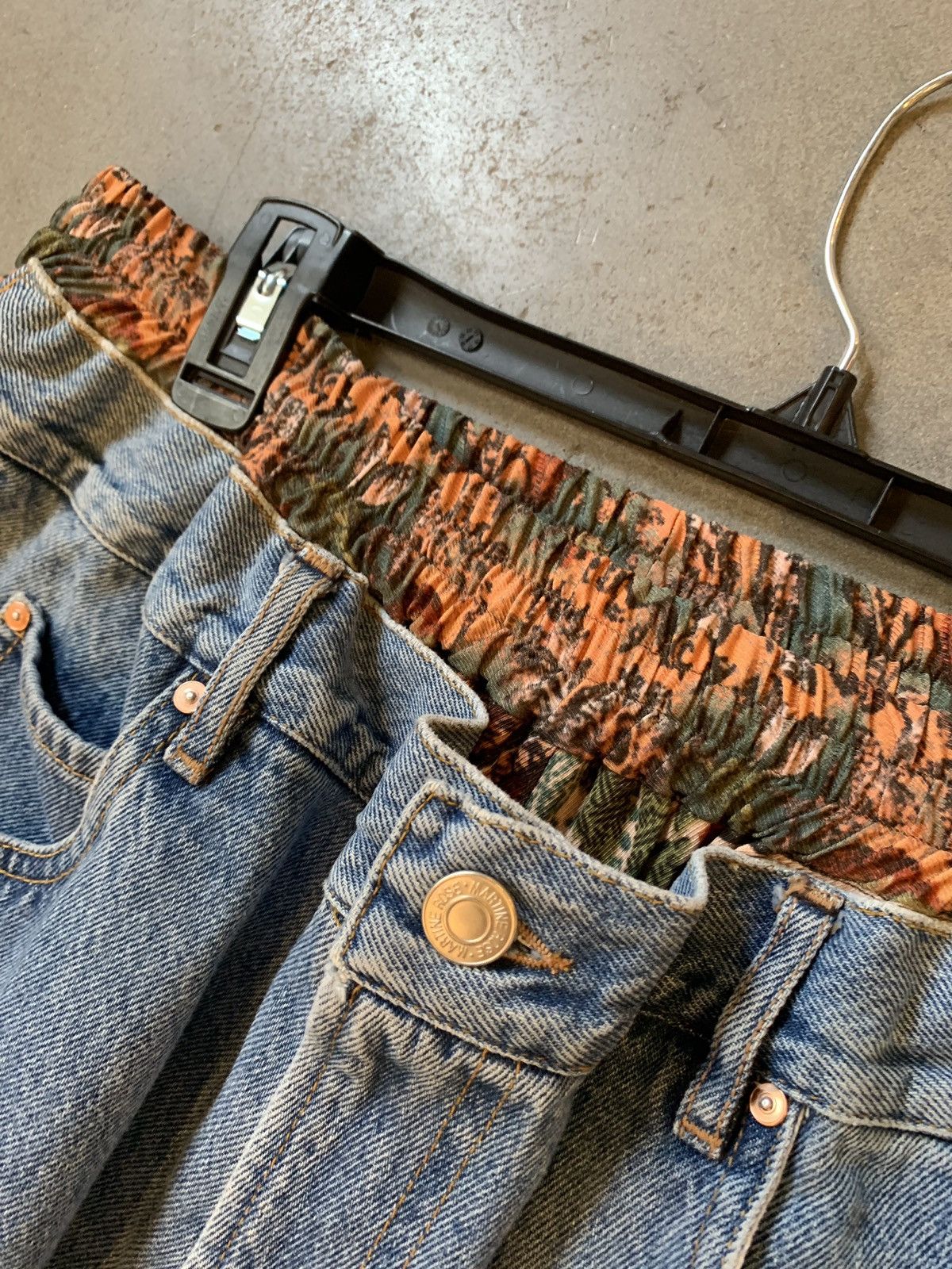 Martine Rose Denim Hybrid Track Pants Size US 34 / EU 50 - 4 Thumbnail