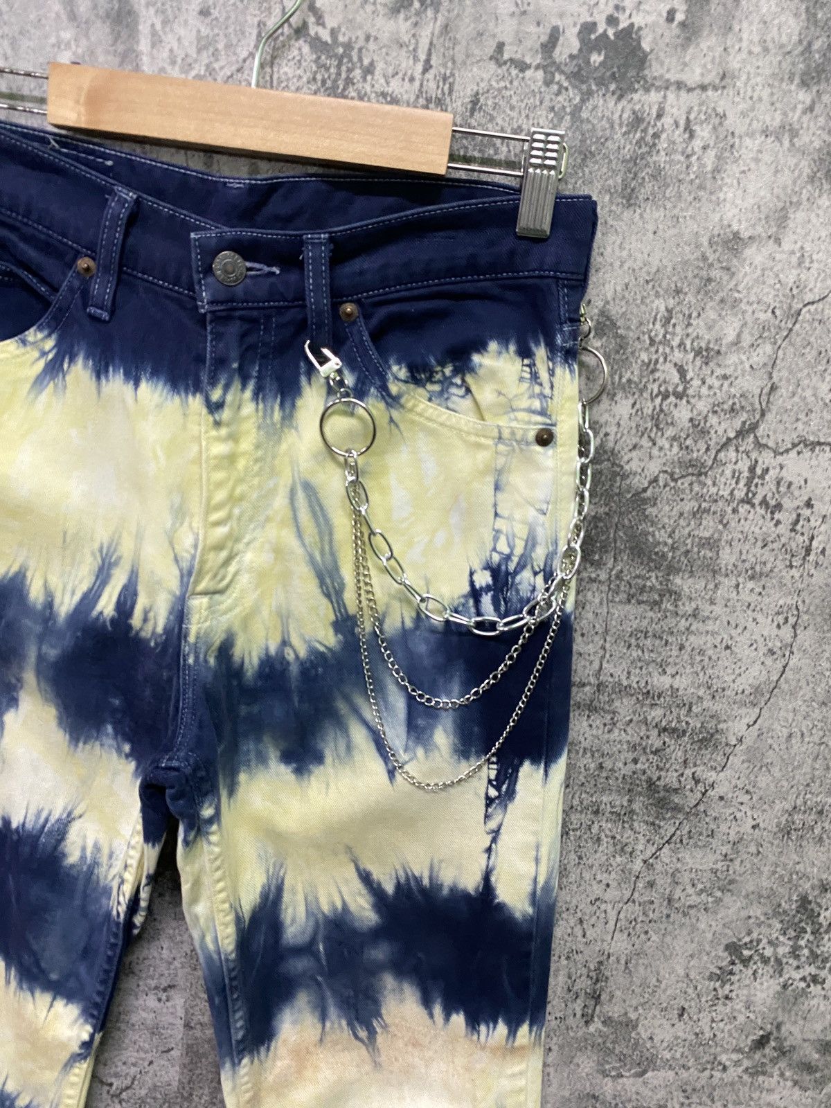 Levi's × Levi's Vintage Clothing Vintage Levi's 606 Tie Dye Jeans Size US 28 / EU 44 - 5 Thumbnail