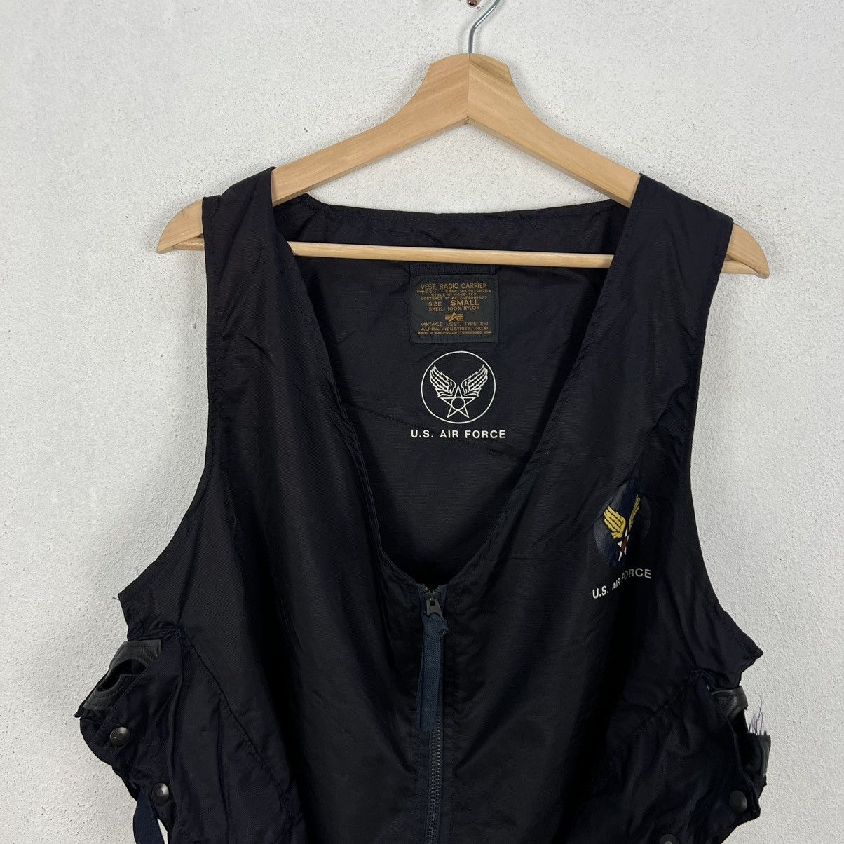 Alpha Industries RARE STYLE PARACHUTE BIKER VEST TACTICAL ALPHA INDUSTRIES Size US S / EU 44-46 / 1 - 3 Thumbnail