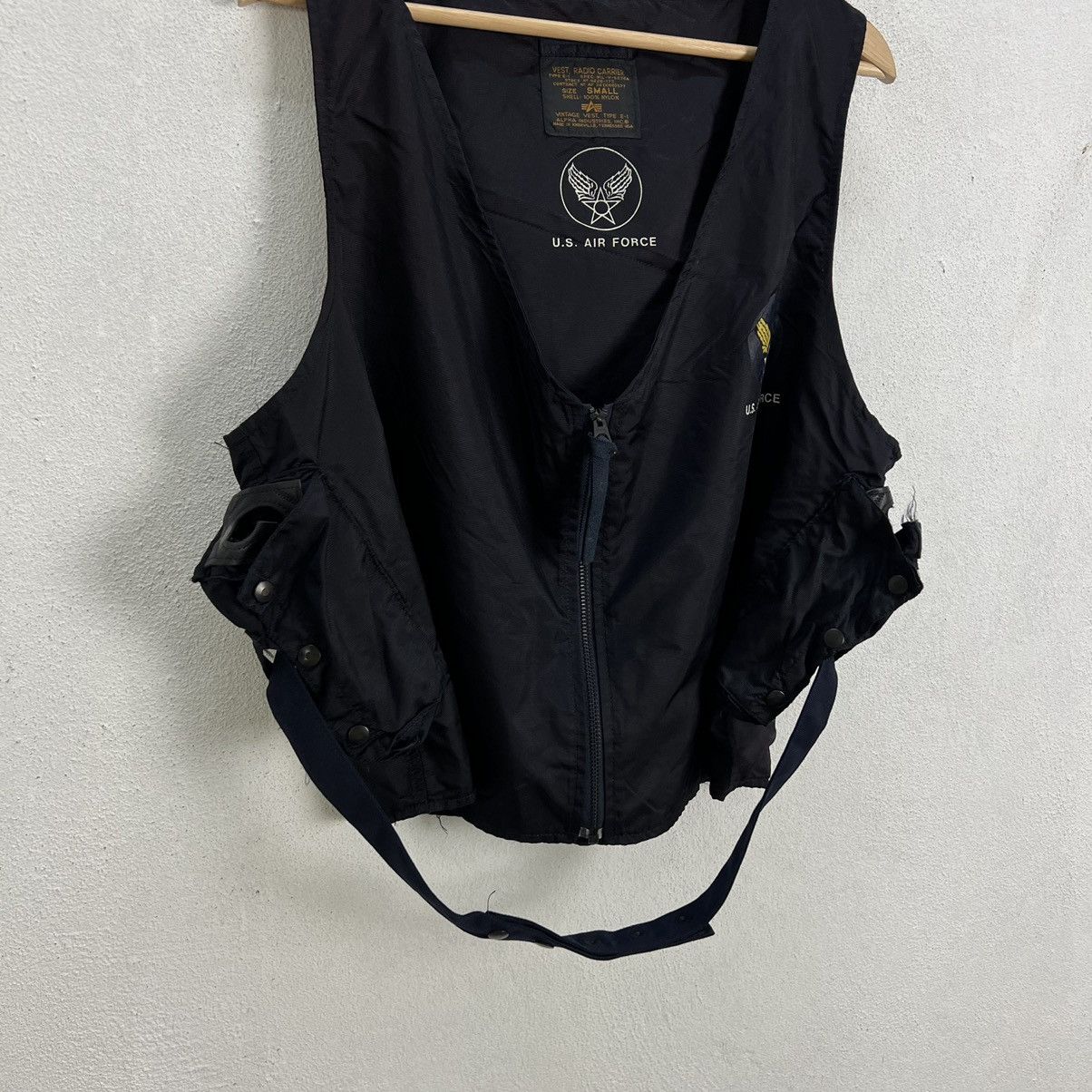 Alpha Industries RARE STYLE PARACHUTE BIKER VEST TACTICAL ALPHA INDUSTRIES Size US S / EU 44-46 / 1 - 5 Thumbnail