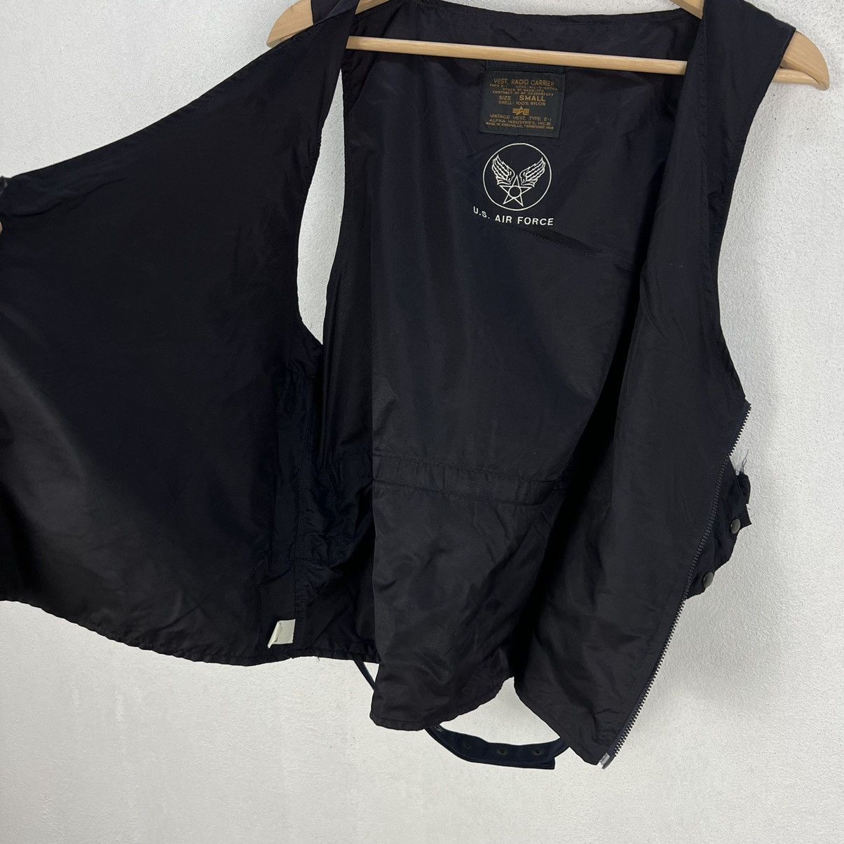 Alpha Industries RARE STYLE PARACHUTE BIKER VEST TACTICAL ALPHA INDUSTRIES Size US S / EU 44-46 / 1 - 13 Thumbnail