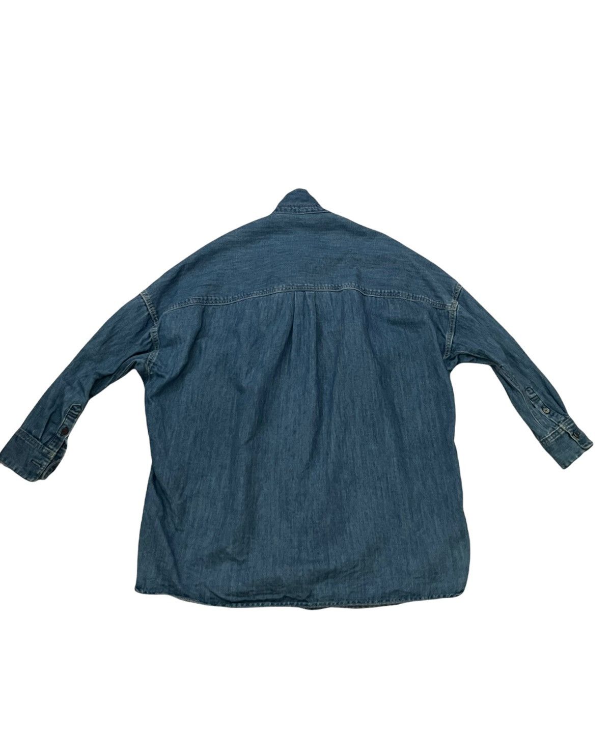 Issey Miyake × mercibeaucoup Issey Miyake Mercibeaucoup Wide Linen Cotton Button Ups Size US L / EU 52-54 / 3 - 4 Thumbnail