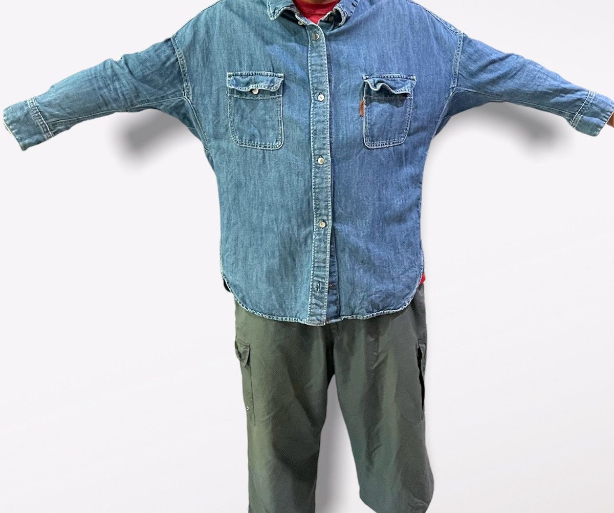 Issey Miyake × mercibeaucoup Issey Miyake Mercibeaucoup Wide Linen Cotton Button Ups Size US L / EU 52-54 / 3 - 2 Thumbnail