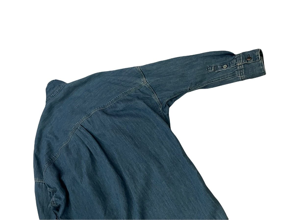 Issey Miyake × mercibeaucoup Issey Miyake Mercibeaucoup Wide Linen Cotton Button Ups Size US L / EU 52-54 / 3 - 10 Thumbnail