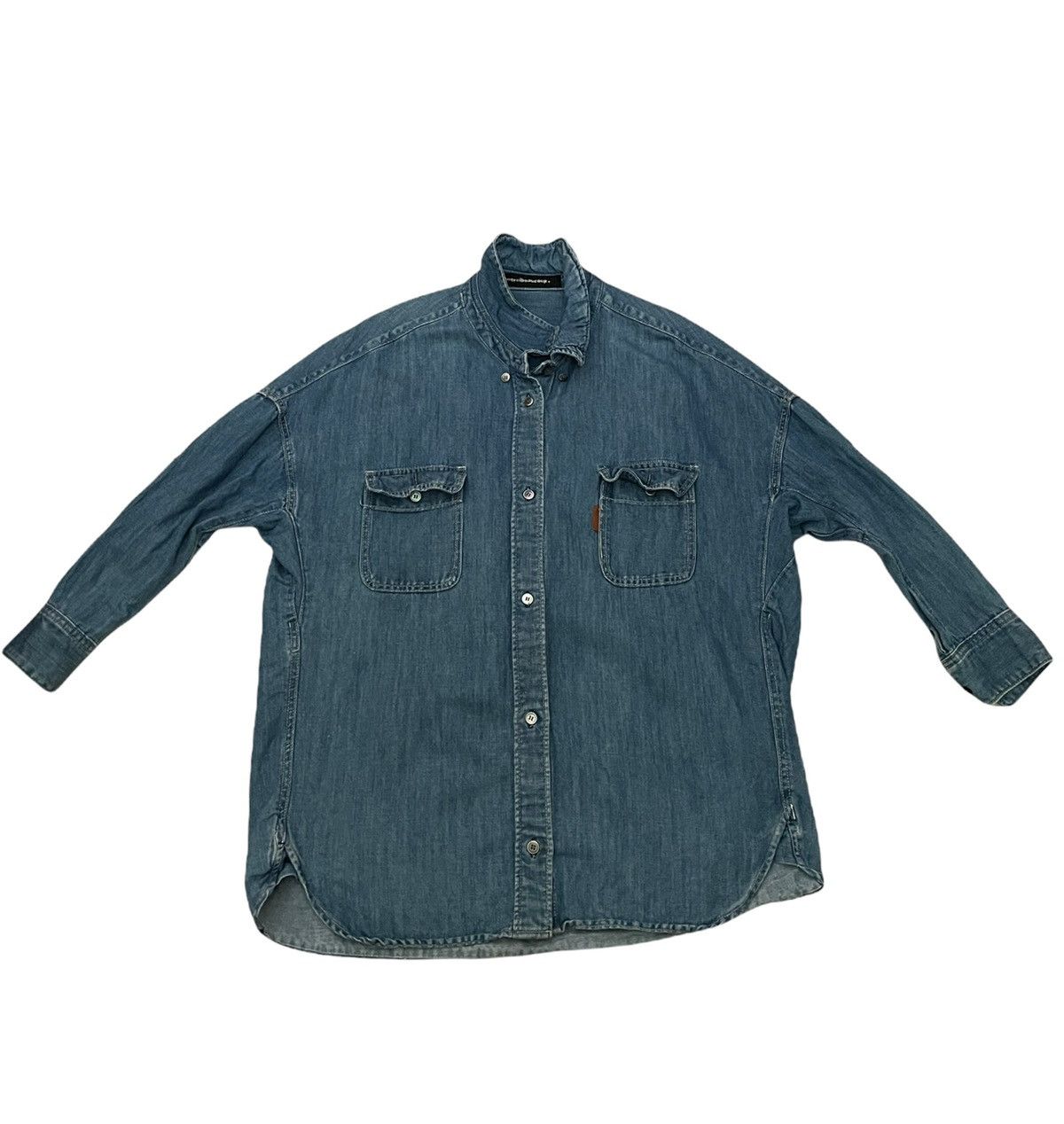 Issey Miyake × mercibeaucoup Issey Miyake Mercibeaucoup Wide Linen Cotton Button Ups Size US L / EU 52-54 / 3 - 3 Thumbnail