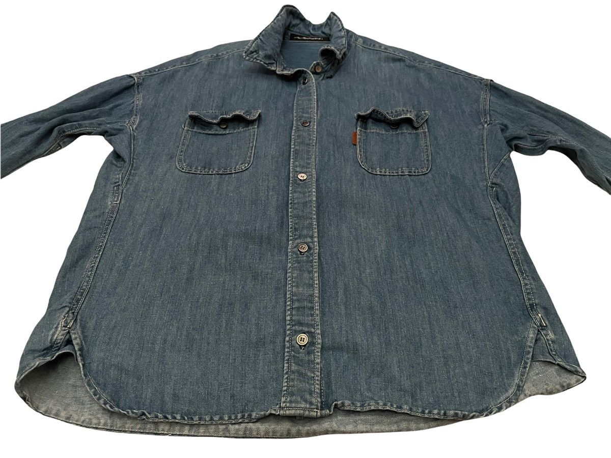 Issey Miyake × mercibeaucoup Issey Miyake Mercibeaucoup Wide Linen Cotton Button Ups Size US L / EU 52-54 / 3 - 7 Thumbnail