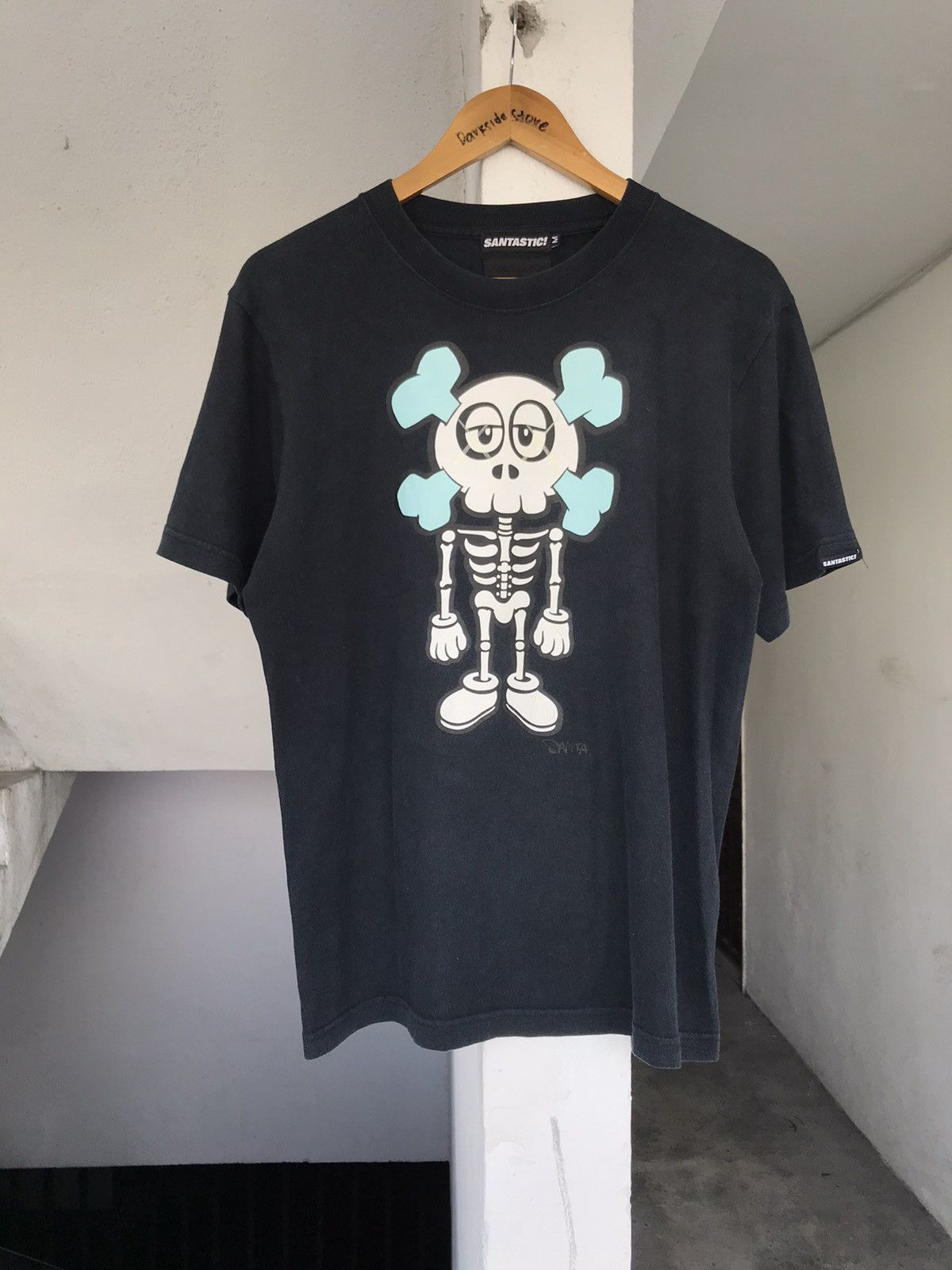 Kaws × Kid Cudi Kid Cudi x KAWS – Glow In The Dark black T