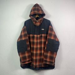 Supreme nike plaid hot sale hooded sweatshirt