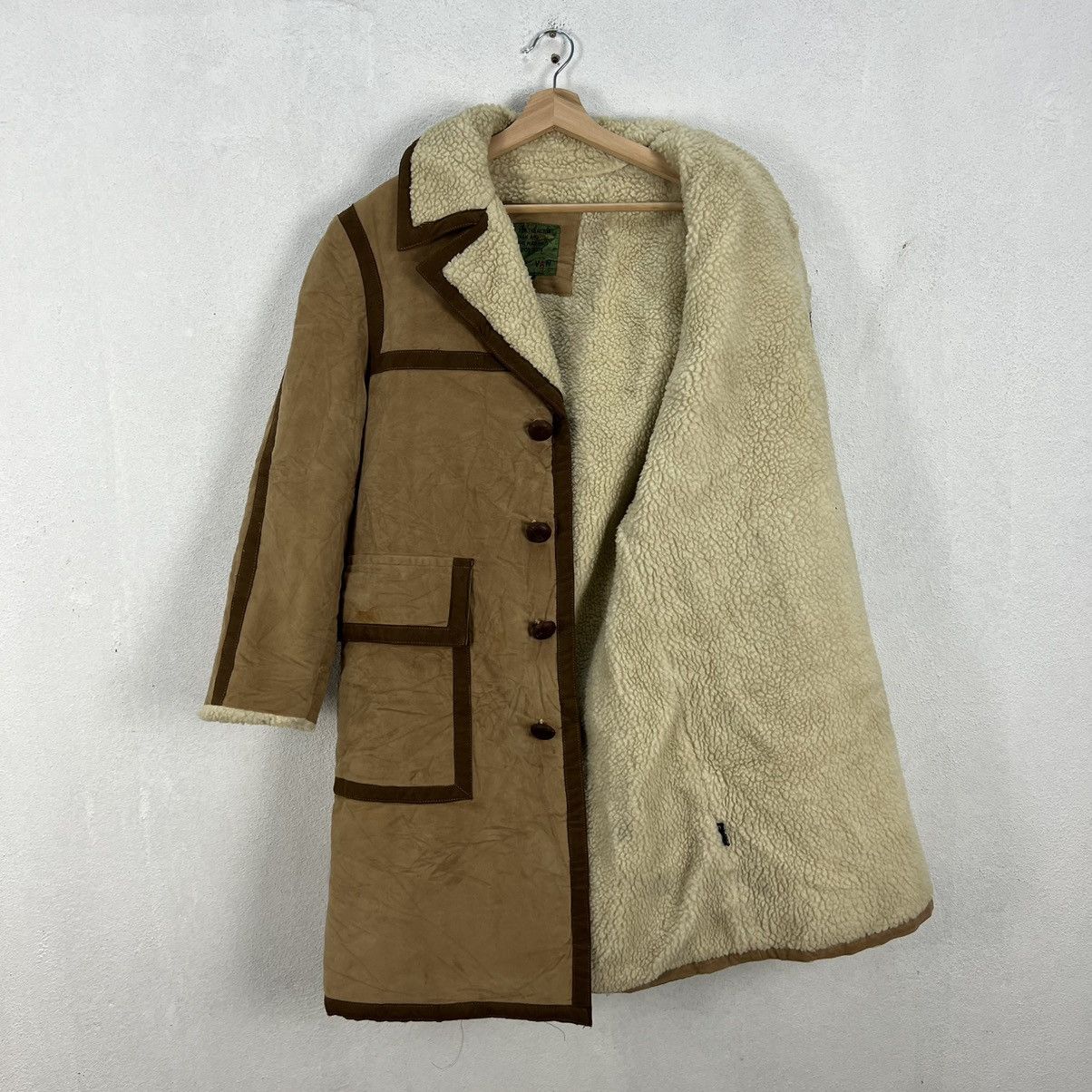 Japanese Brand VINTAGE VAN JAC LONG JACKET PATCHWORK STYLE Size US M / EU 48-50 / 2 - 10 Thumbnail