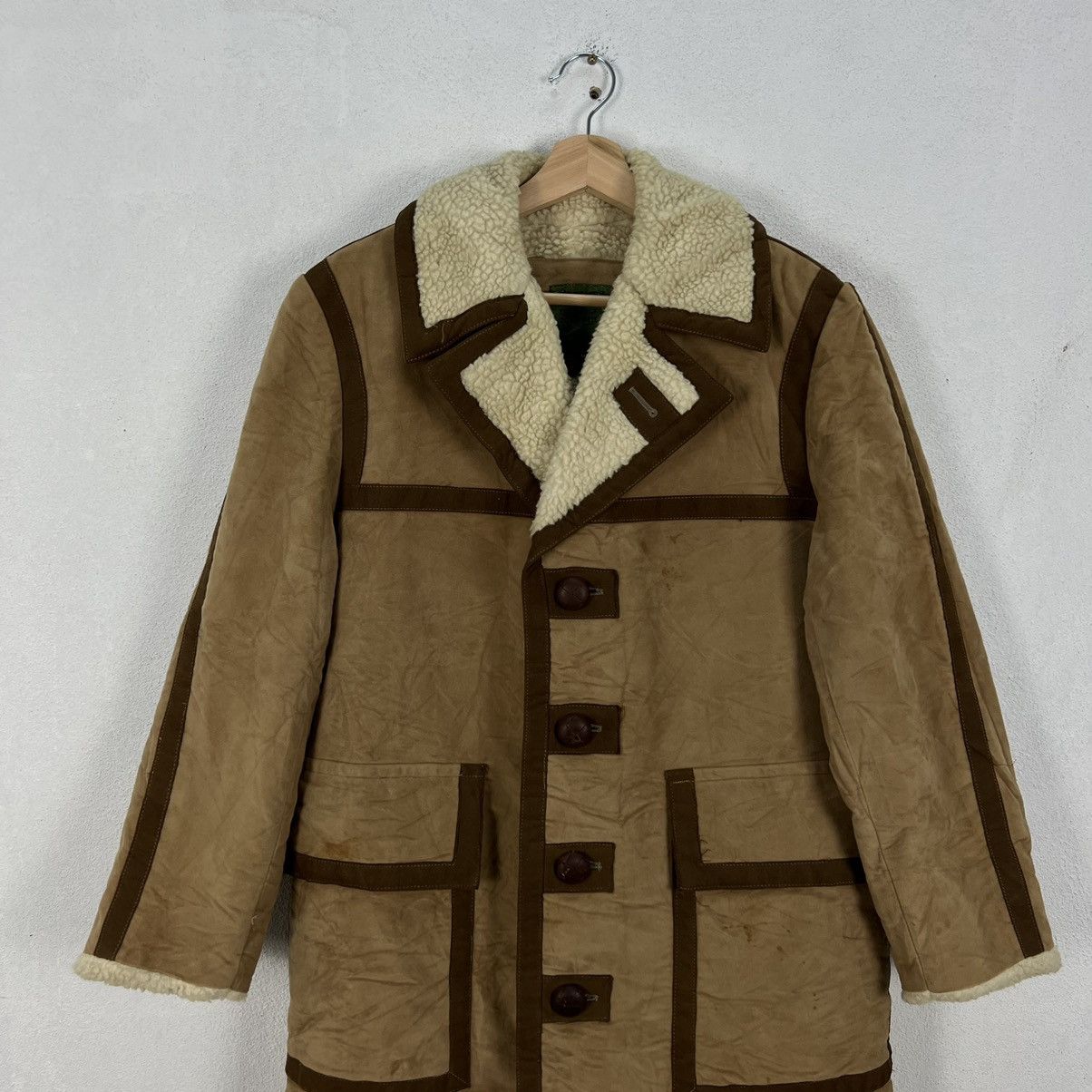 Japanese Brand VINTAGE VAN JAC LONG JACKET PATCHWORK STYLE Size US M / EU 48-50 / 2 - 3 Thumbnail