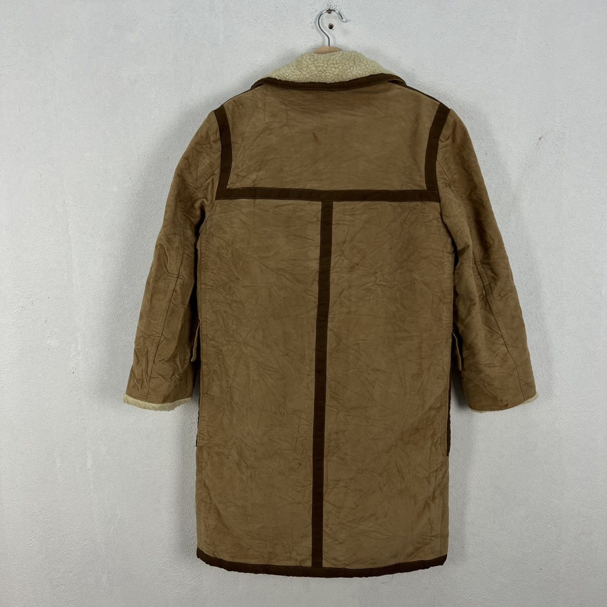 Japanese Brand VINTAGE VAN JAC LONG JACKET PATCHWORK STYLE Size US M / EU 48-50 / 2 - 8 Thumbnail
