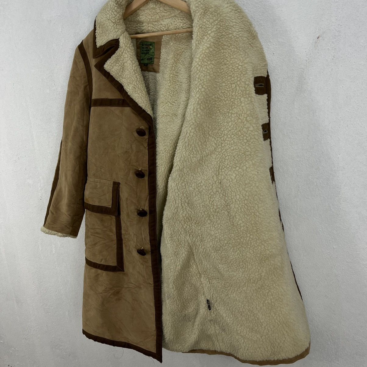 Japanese Brand VINTAGE VAN JAC LONG JACKET PATCHWORK STYLE Size US M / EU 48-50 / 2 - 11 Thumbnail