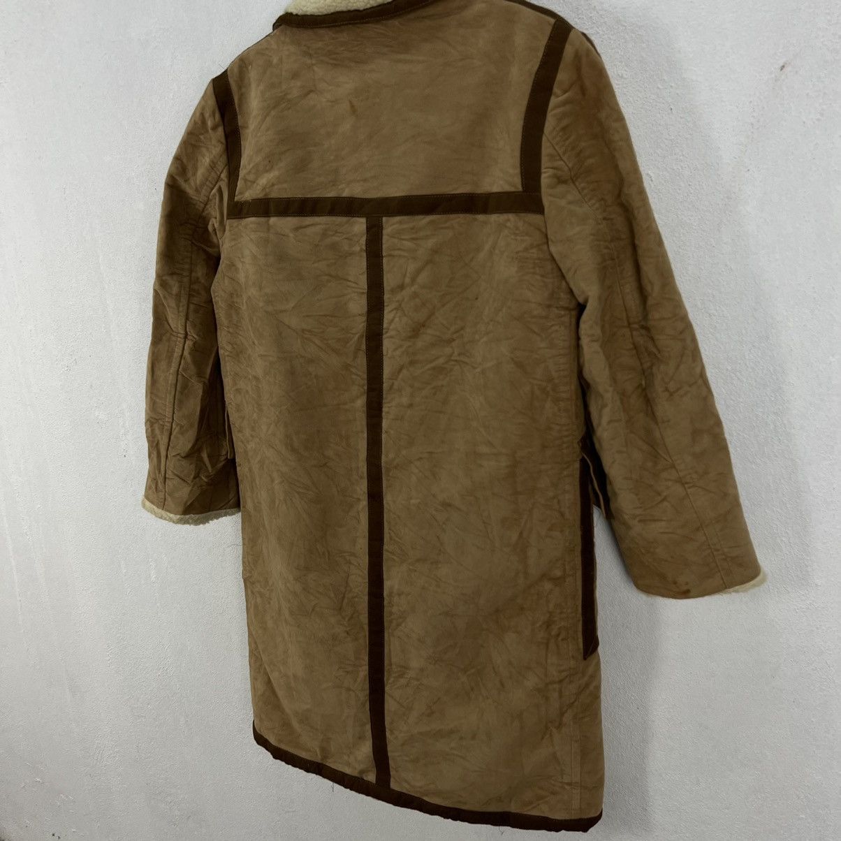 Japanese Brand VINTAGE VAN JAC LONG JACKET PATCHWORK STYLE Size US M / EU 48-50 / 2 - 9 Thumbnail