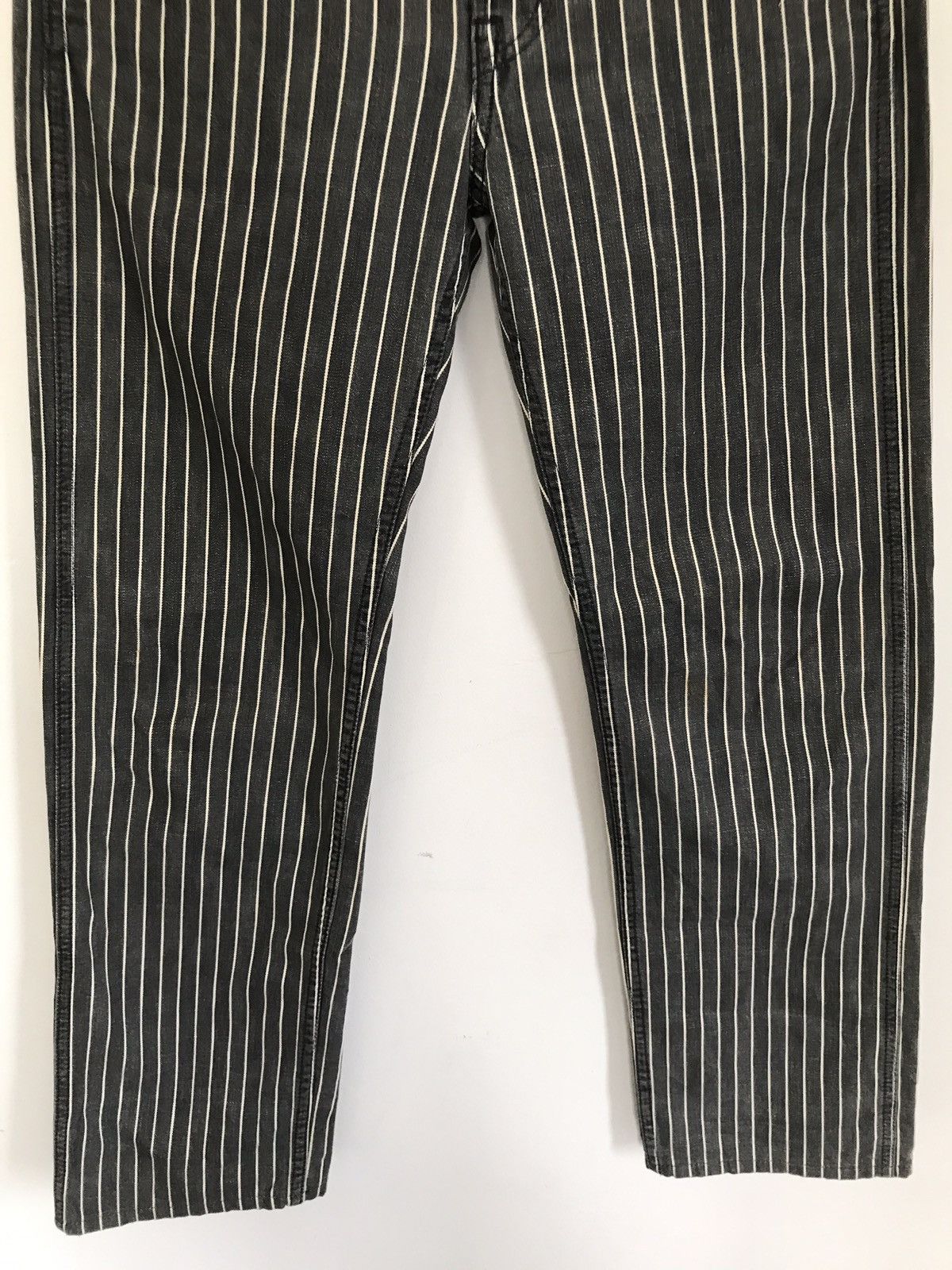 Designer × Japanese Brand Vintage Made In Japan Domingo Stripes Prisoners Retro Pants Size US 30 / EU 46 - 12 Thumbnail