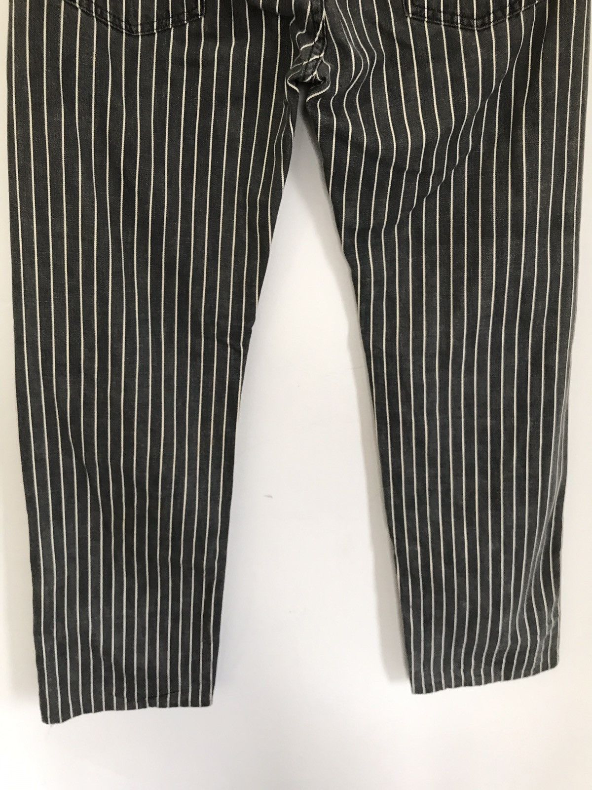 Designer × Japanese Brand Vintage Made In Japan Domingo Stripes Prisoners Retro Pants Size US 30 / EU 46 - 14 Thumbnail