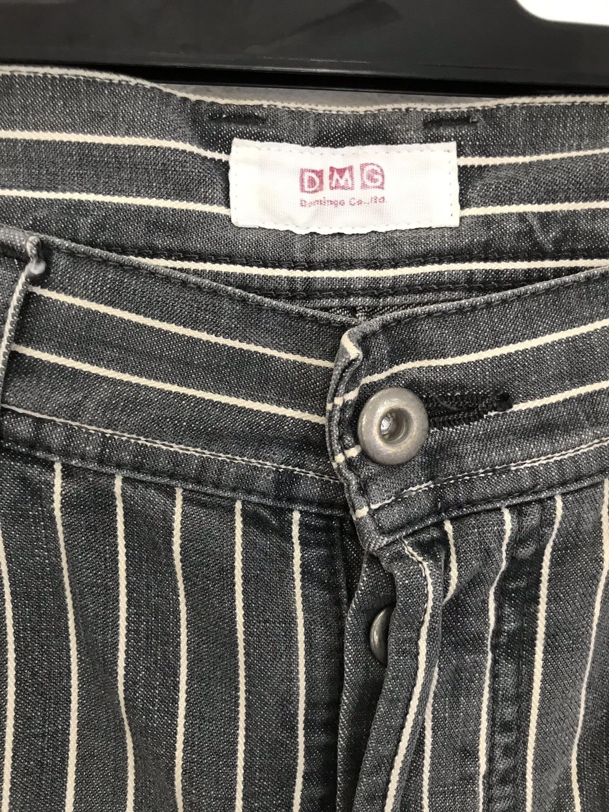 Designer × Japanese Brand Vintage Made In Japan Domingo Stripes Prisoners Retro Pants Size US 30 / EU 46 - 8 Thumbnail