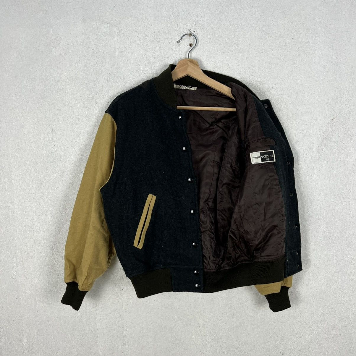 Japanese Brand VINTAGE VARSITY JACKET RENOMA WHITE HOUSE SPORTS CLUB Size US M / EU 48-50 / 2 - 11 Thumbnail