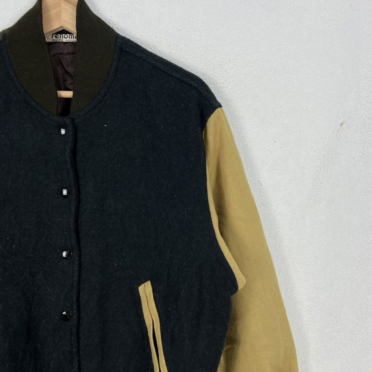 Japanese Brand VINTAGE VARSITY JACKET RENOMA WHITE HOUSE SPORTS CLUB Size US M / EU 48-50 / 2 - 4 Thumbnail