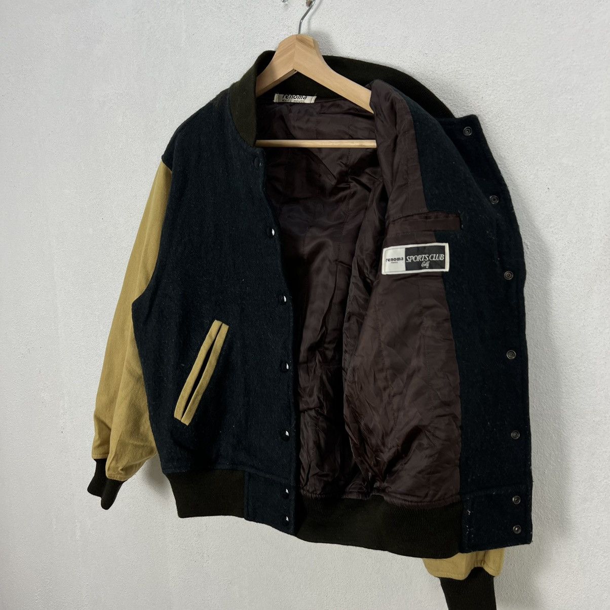 Japanese Brand VINTAGE VARSITY JACKET RENOMA WHITE HOUSE SPORTS CLUB Size US M / EU 48-50 / 2 - 12 Thumbnail