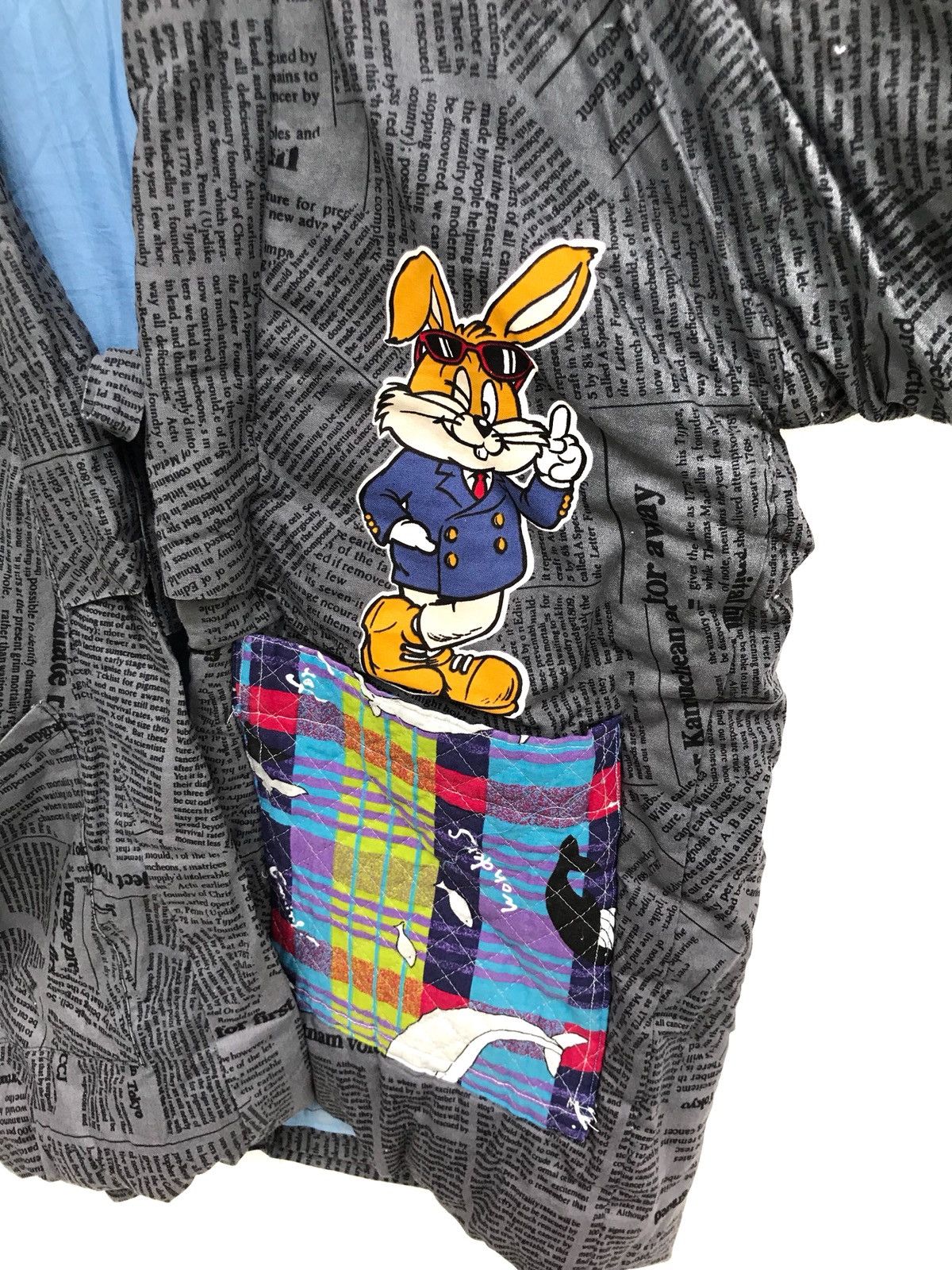 Handmade Made In Japan Vintage Quilted Kimono Good Bunny New York Size US M / EU 48-50 / 2 - 6 Thumbnail