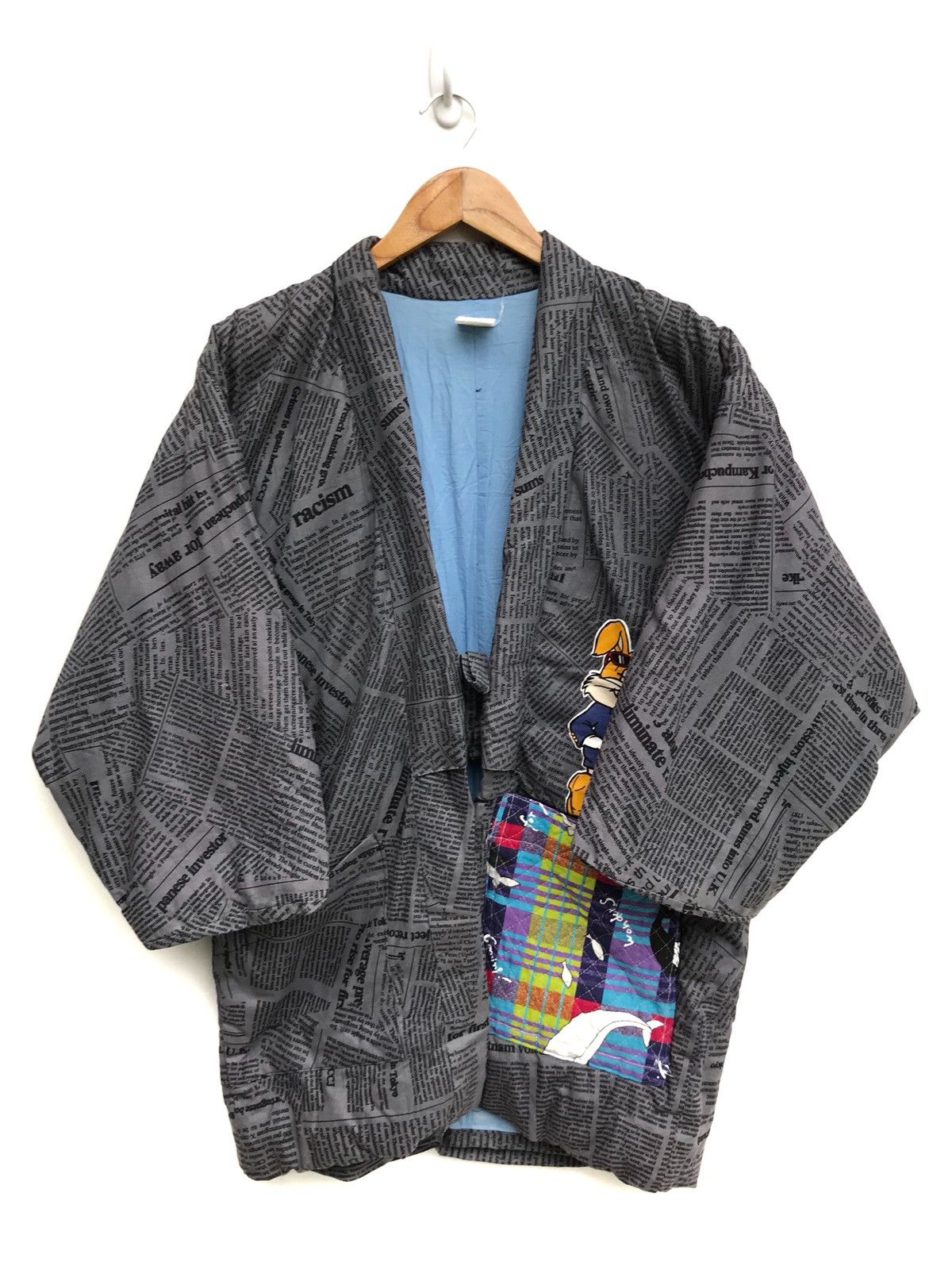Handmade Made In Japan Vintage Quilted Kimono Good Bunny New York Size US M / EU 48-50 / 2 - 2 Thumbnail