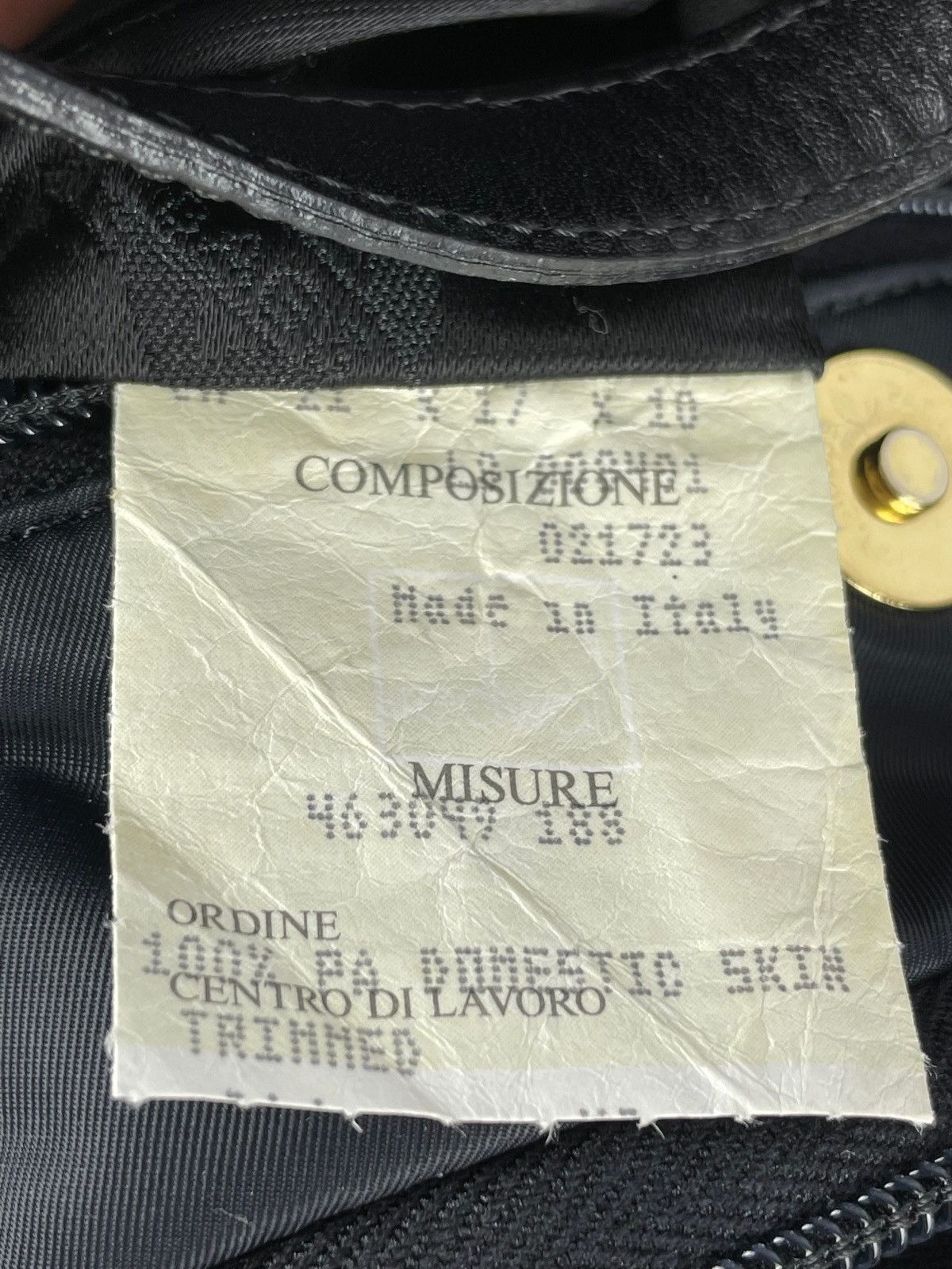 Moschino × Vintage Moschino Redwall Vintage Nylon letters mini bag Size ONE SIZE - 19 Thumbnail