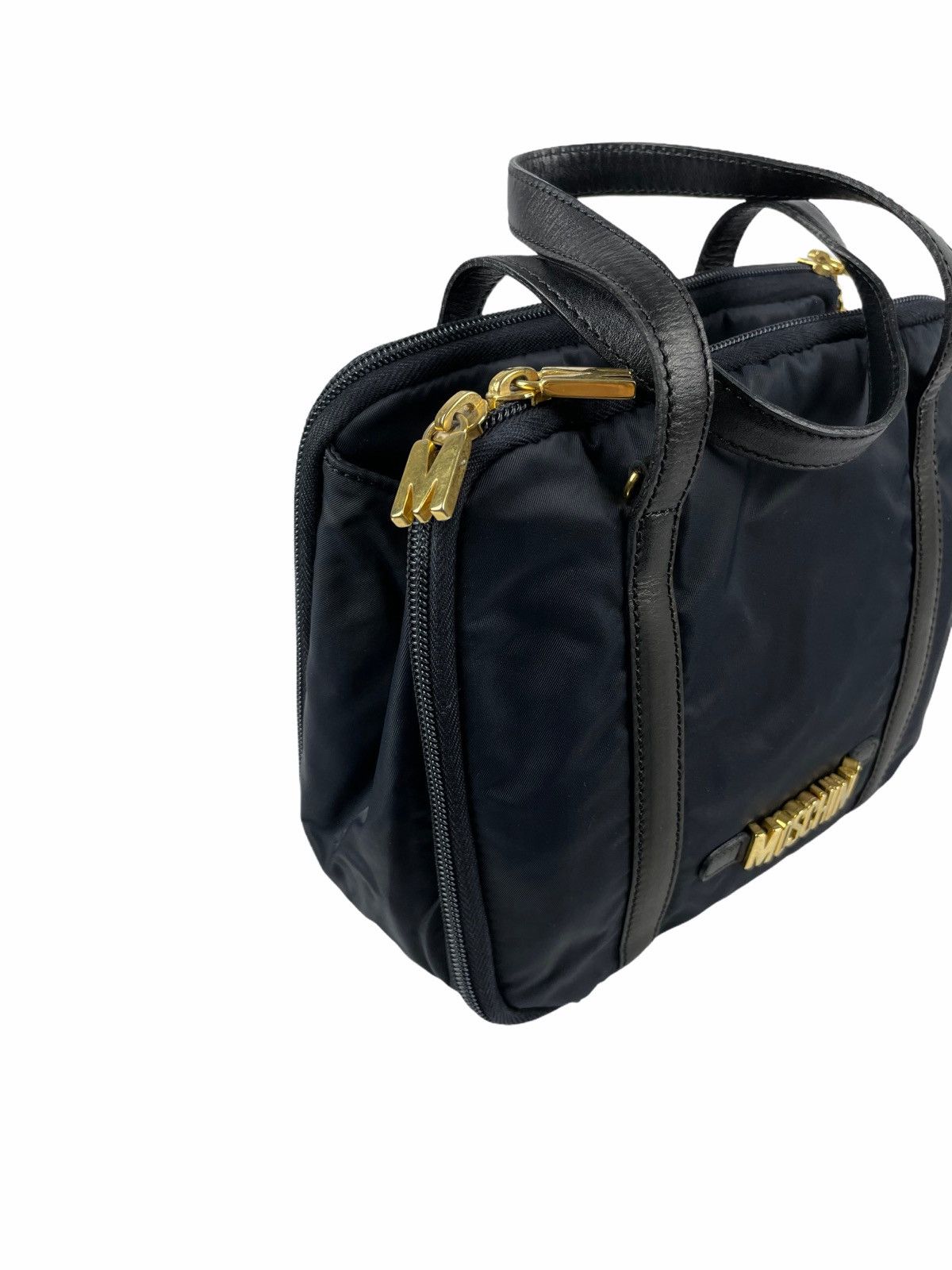 Moschino × Vintage Moschino Redwall Vintage Nylon letters mini bag Size ONE SIZE - 7 Thumbnail