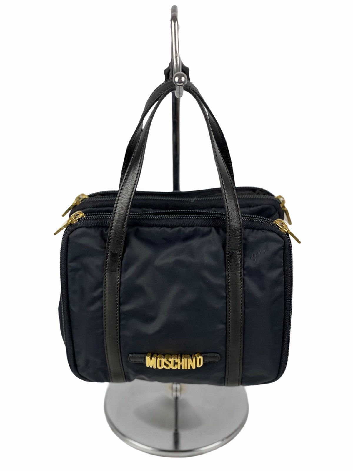 Moschino × Vintage Moschino Redwall Vintage Nylon letters mini bag Size ONE SIZE - 2 Thumbnail