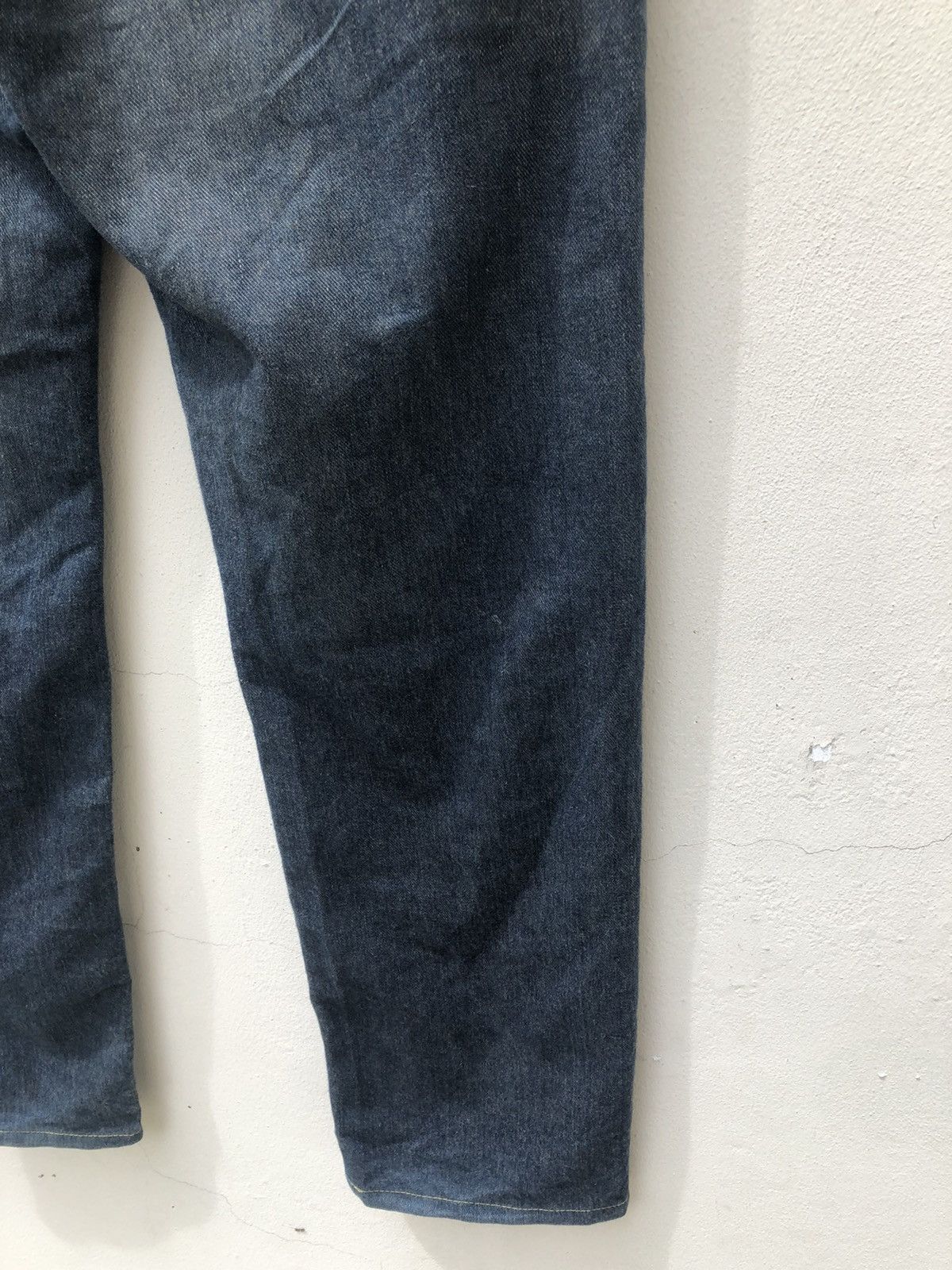 Lee Vintage Lee Japan Distressed Mesh Patchwork Denim Size US 29 - 20 Thumbnail