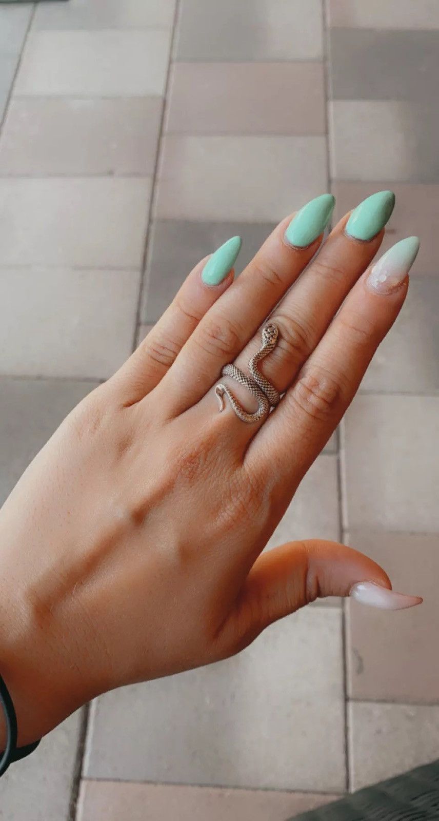 Jewelry × Vintage Simple Winding Snake Ring Size ONE SIZE - 3 Thumbnail