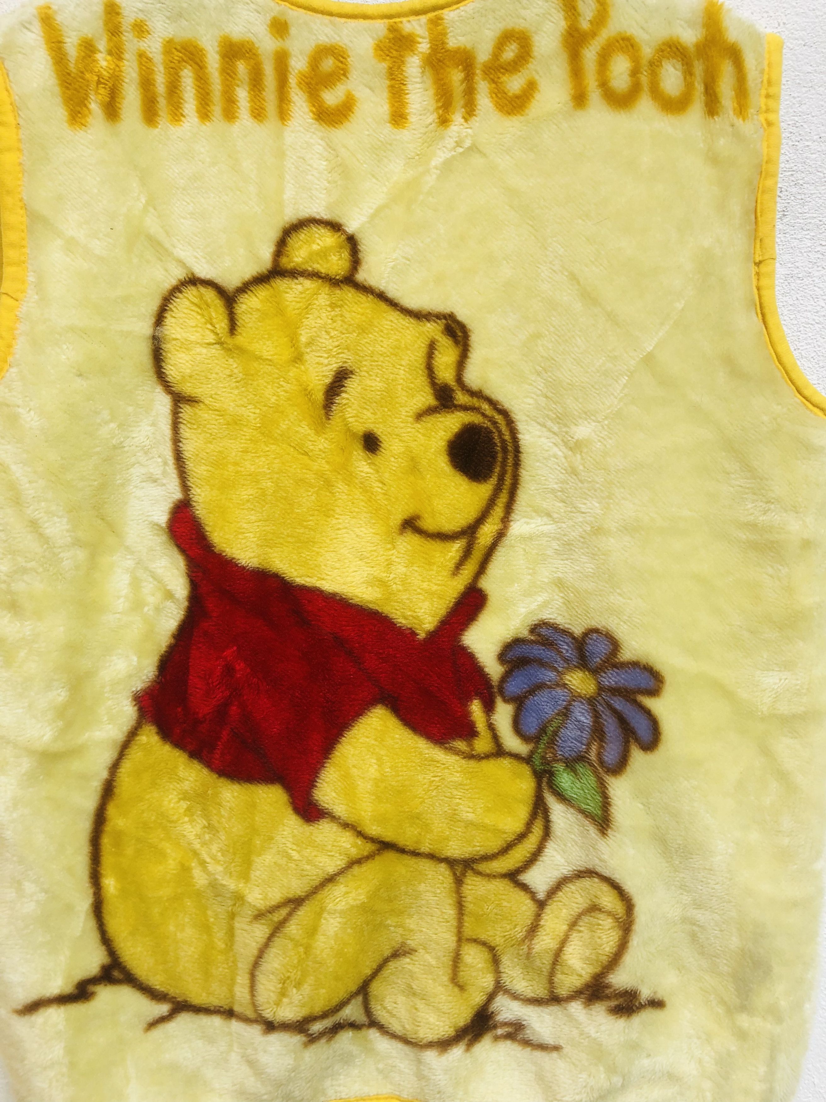 Japanese Brand × Vintage Vintage Winnie The Pooh Vest Designer Fashion Style Size US L / EU 52-54 / 3 - 4 Thumbnail