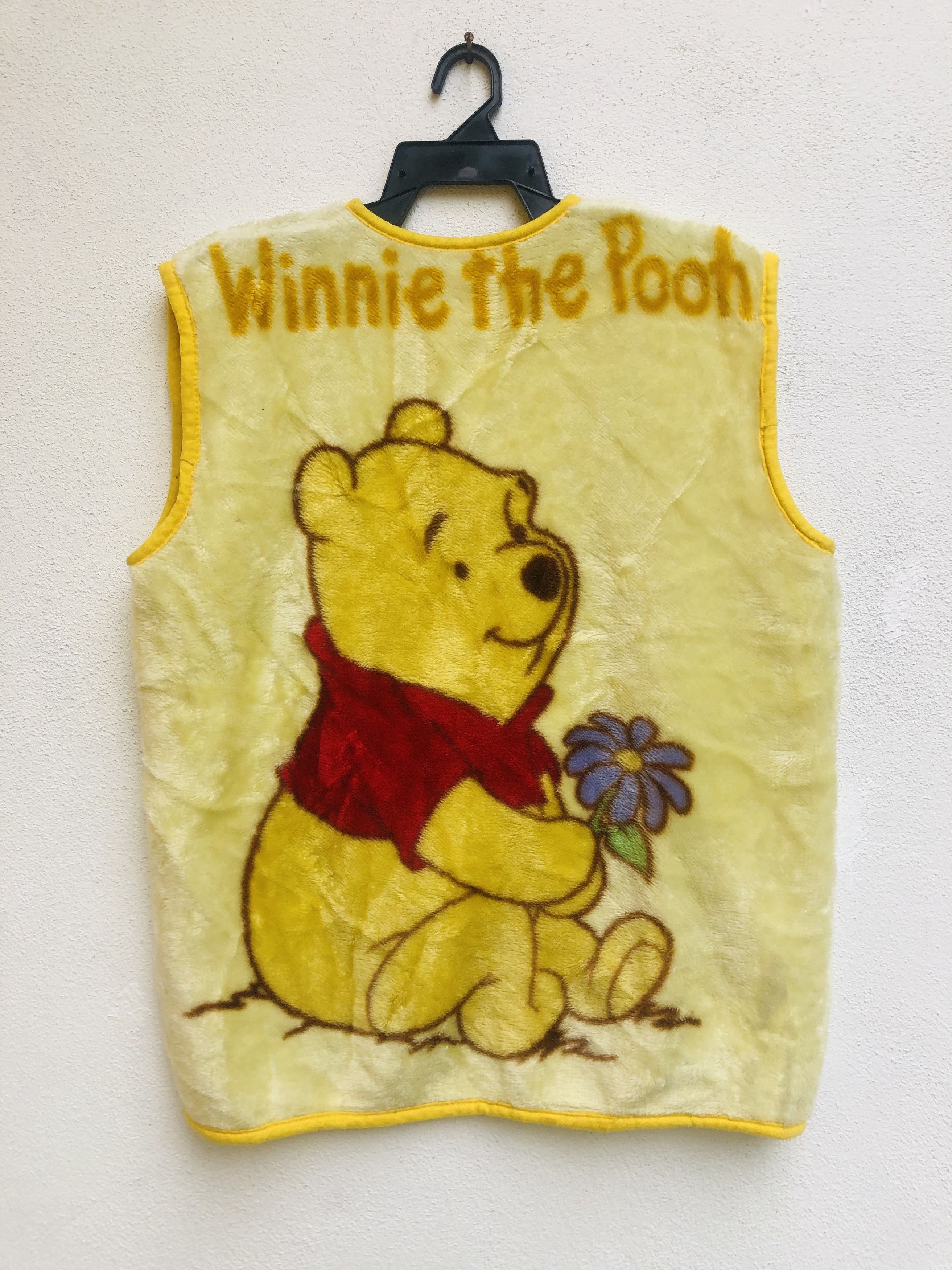 Japanese Brand × Vintage Vintage Winnie The Pooh Vest Designer Fashion Style Size US L / EU 52-54 / 3 - 2 Thumbnail