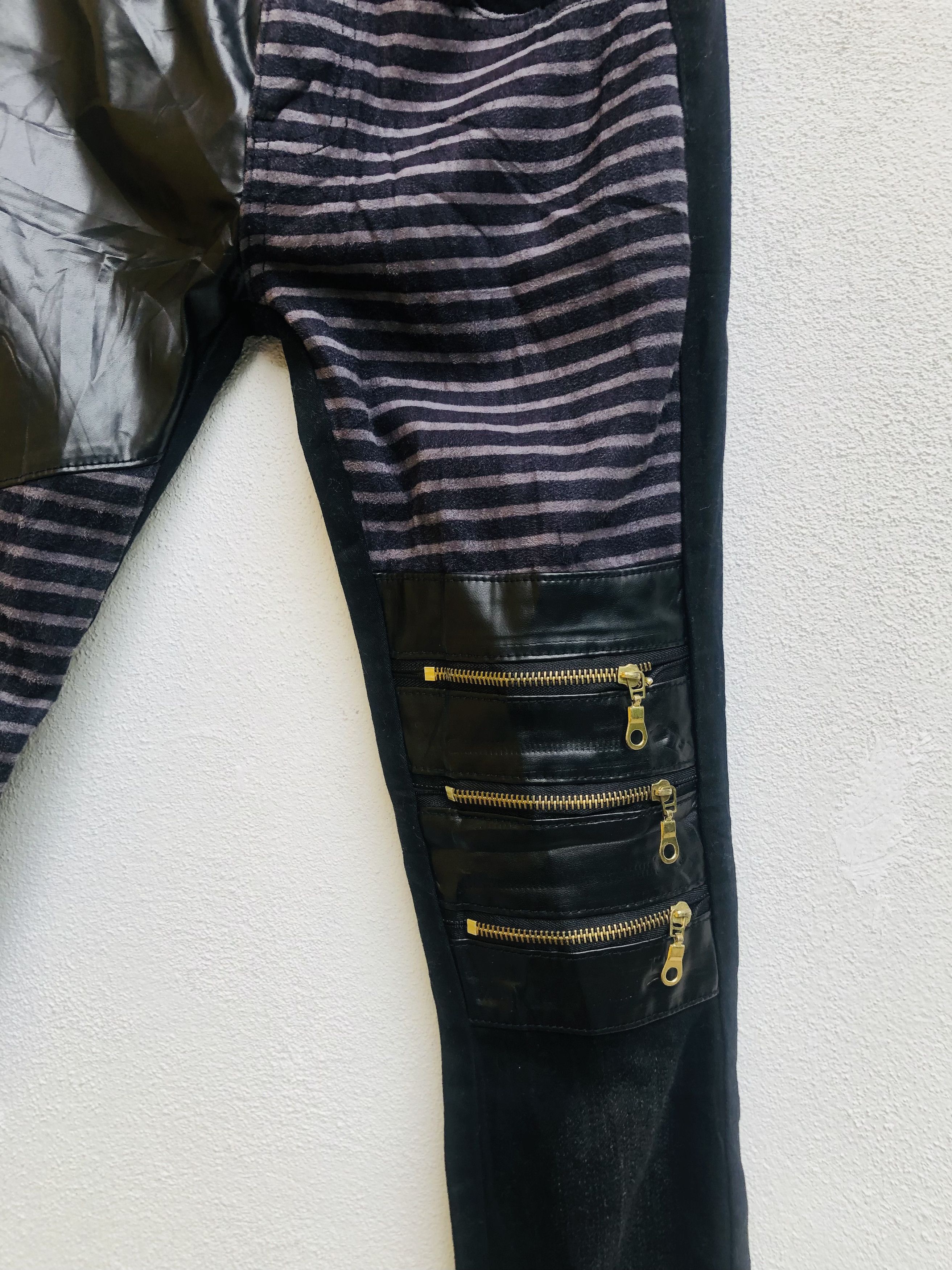 Japanese Brand × Vintage Vintage Zipper Japanese Designer Fashion Style Pant Size US 29 - 5 Thumbnail
