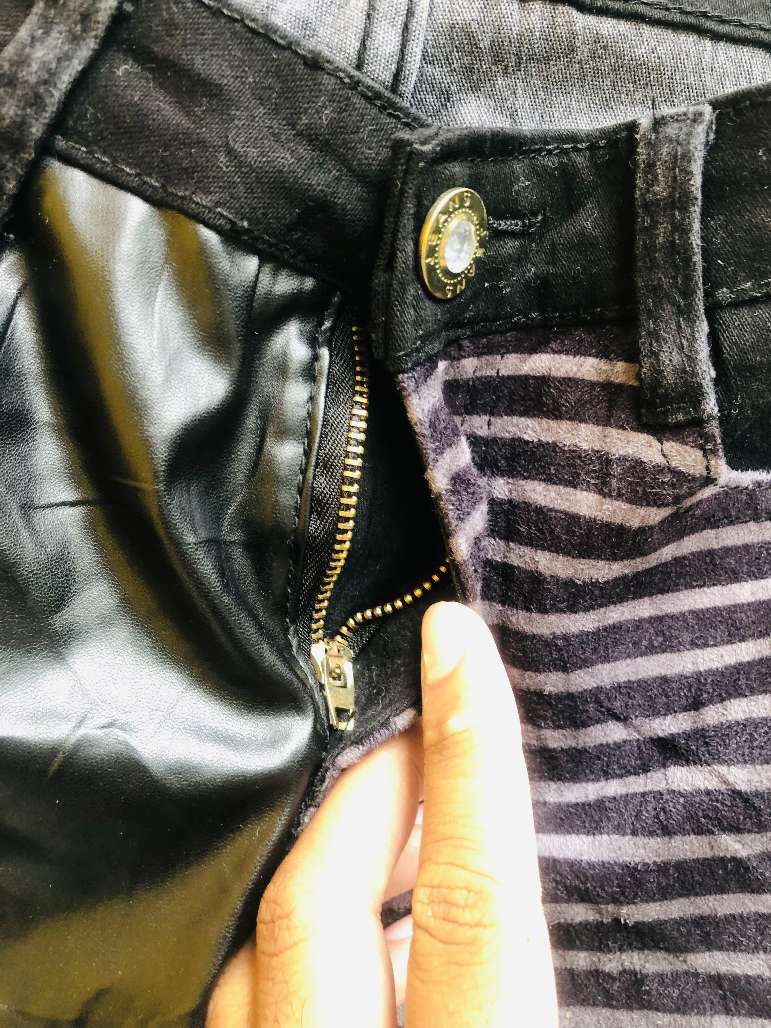 Japanese Brand × Vintage Vintage Zipper Japanese Designer Fashion Style Pant Size US 29 - 8 Thumbnail