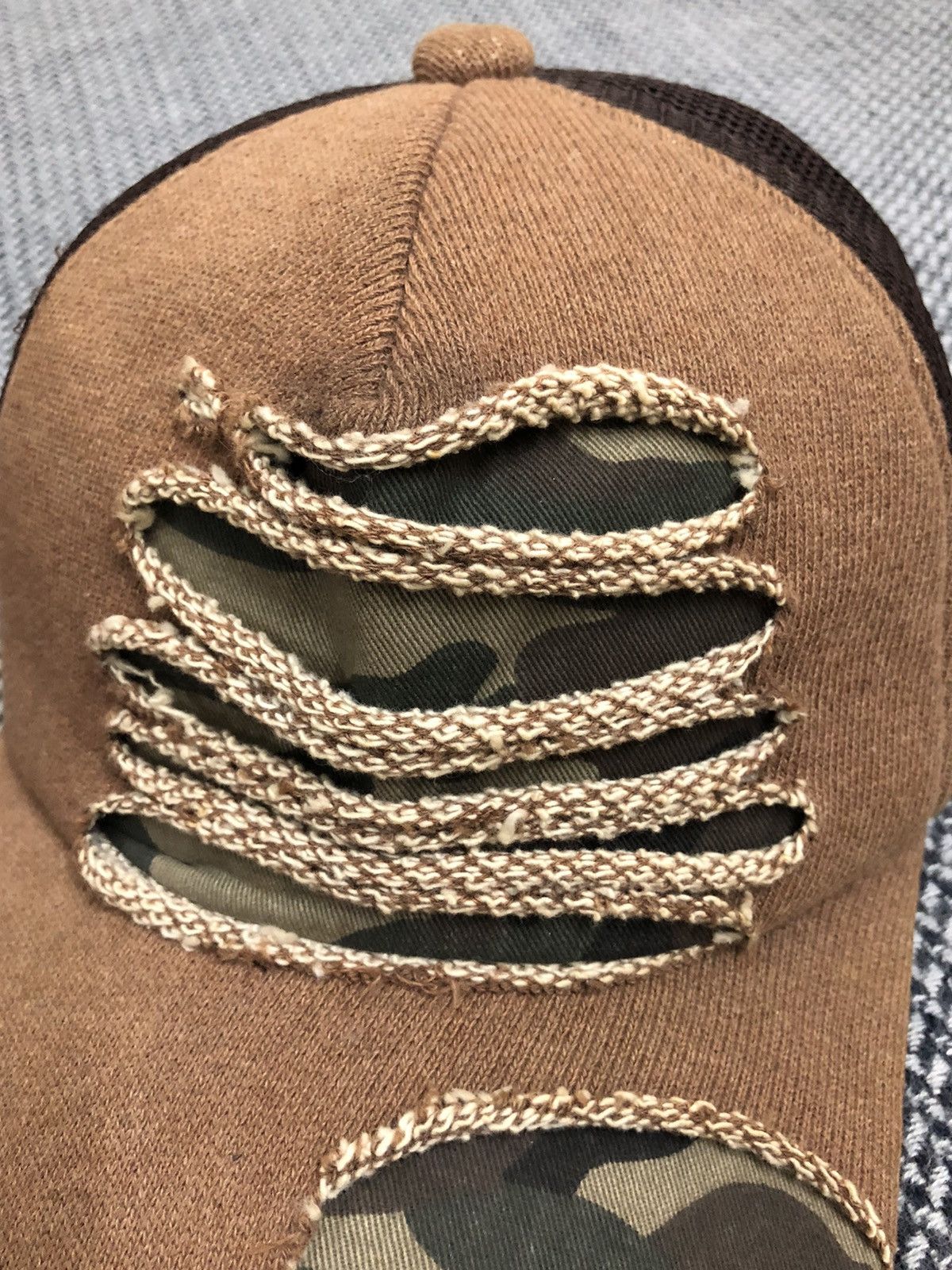semanticdesign 🔥CHAOS🔥 Semantic Design Distressed trucker Cap Size ONE SIZE - 7 Thumbnail