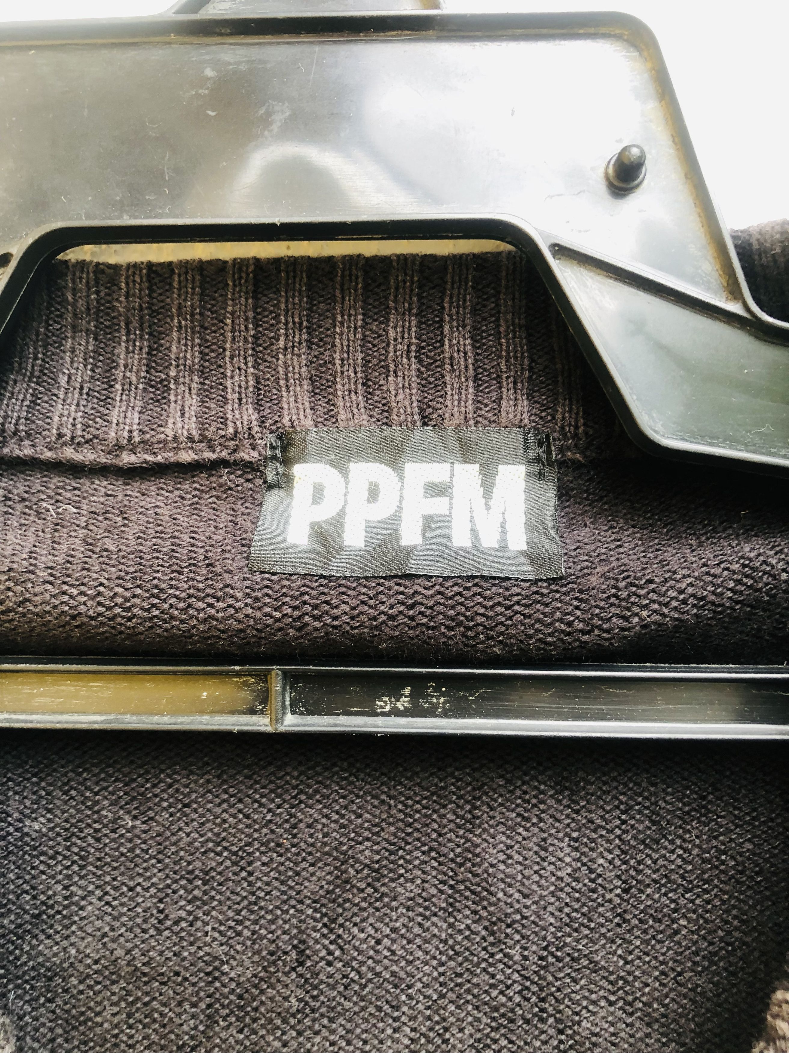 Japanese Brand × PPFM × Vintage Vintage PPFM Cardigan Black Colour Fashion Style Size US M / EU 48-50 / 2 - 6 Thumbnail
