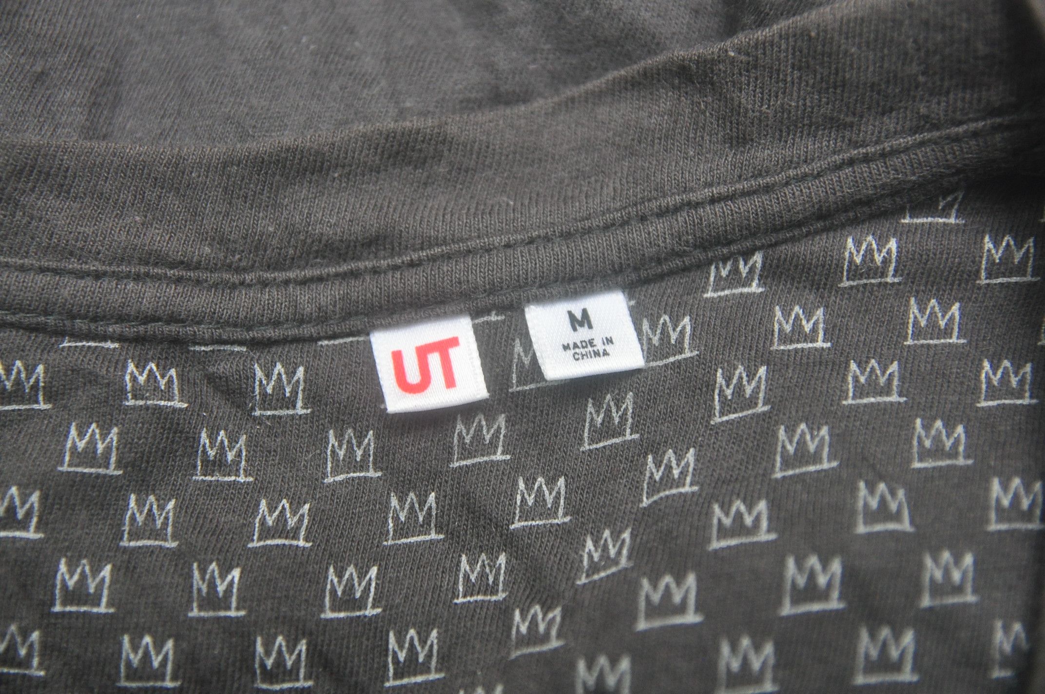 Jean-Michel Basquiat × Vintage Jean Micheal Basquiat Rare Art Design Grey Colour Shirt Size US M / EU 48-50 / 2 - 6 Thumbnail