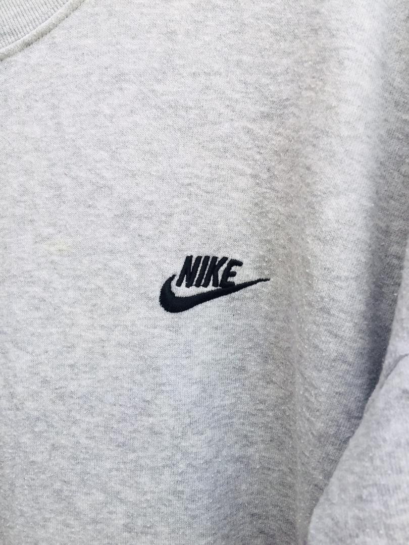 Japanese Brand × Nike Vintage Nike Grey Travis Scott Fashion Style Sweatshirt Size US L / EU 52-54 / 3 - 8 Thumbnail