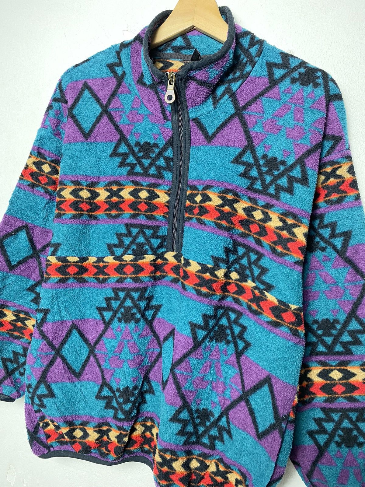Japanese Brand × Woolrich Woolen Mills Vintage Woolrich Printed Fleece Size US M / EU 48-50 / 2 - 3 Thumbnail