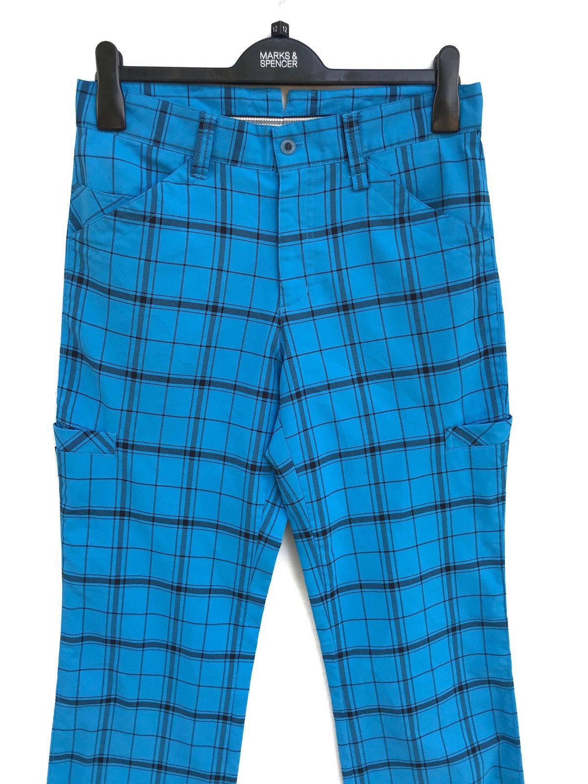 Japanese Brand Japanese Brand Checkered Pants Streetwear Style Size US 29 - 3 Thumbnail