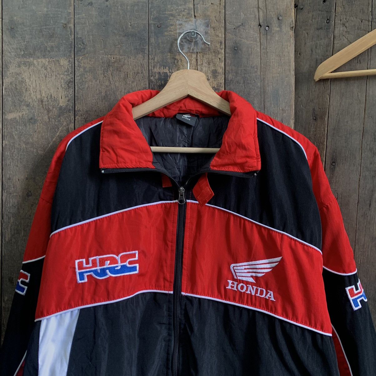 Honda × Sports Specialties × Vintage Vintage Honda HRC Bomber Jacket Size US XXL / EU 58 / 5 - 3 Thumbnail