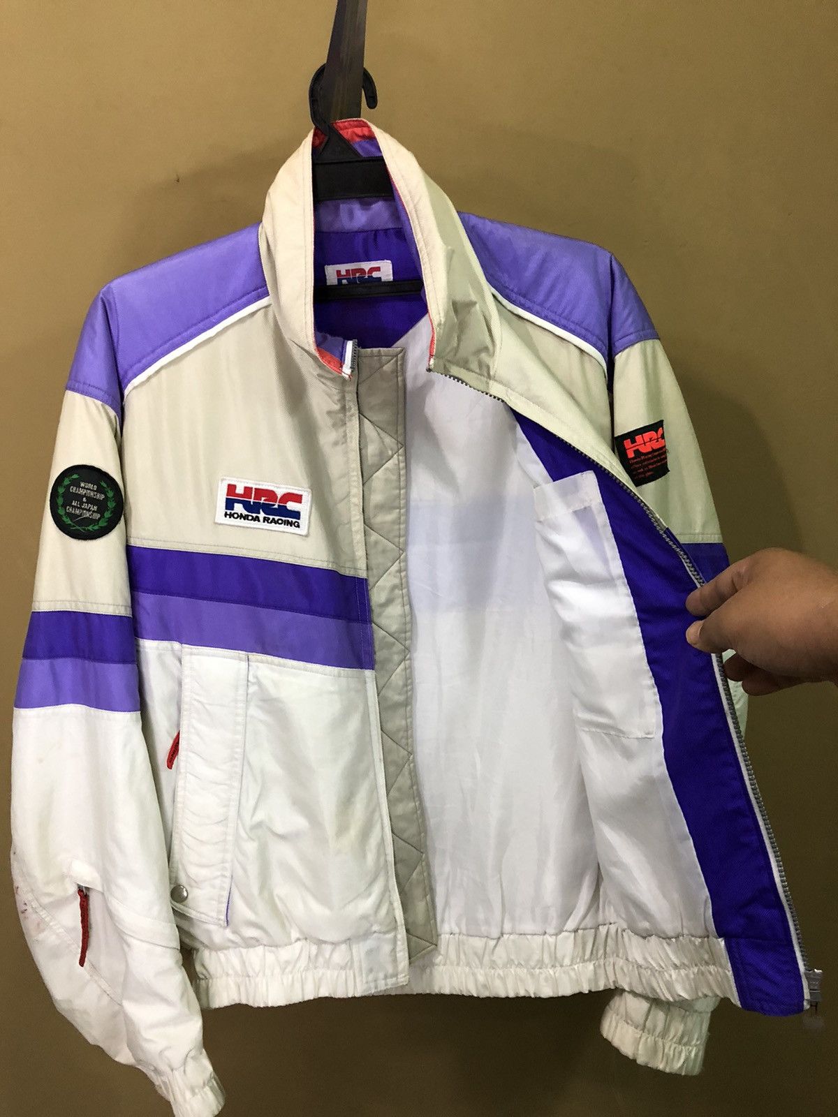 Honda Vintage 90’s HRC Honda Racing Light Jacket Size US L / EU 52-54 / 3 - 9 Thumbnail
