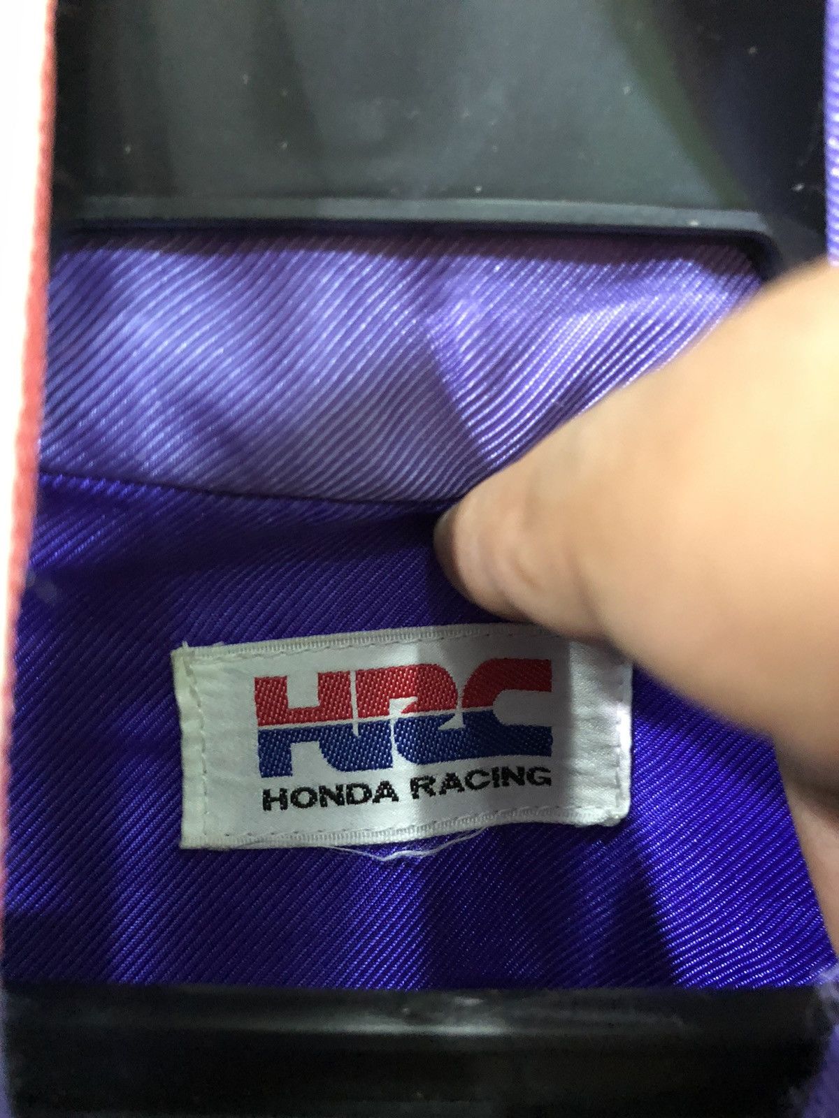 Honda Vintage 90’s HRC Honda Racing Light Jacket Size US L / EU 52-54 / 3 - 3 Thumbnail