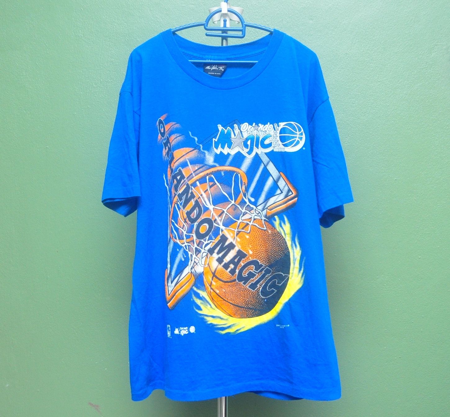 Designer × Japanese Brand × NBA Vintage Orlando Magic NBA Officer Johnson Travis Scott Size US L / EU 52-54 / 3 - 1 Thumbnail