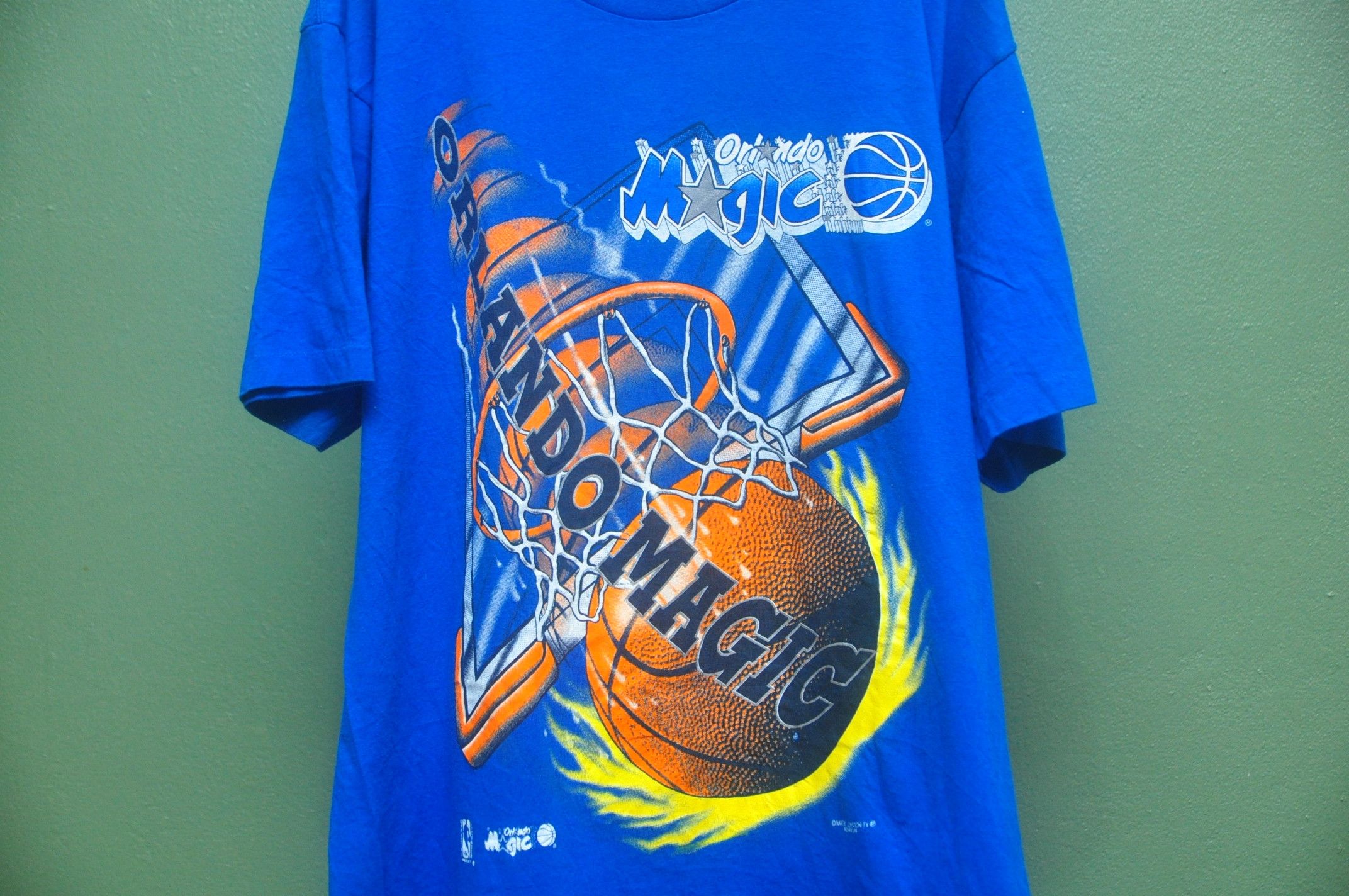 Designer × Japanese Brand × NBA Vintage Orlando Magic NBA Officer Johnson Travis Scott Size US L / EU 52-54 / 3 - 3 Thumbnail