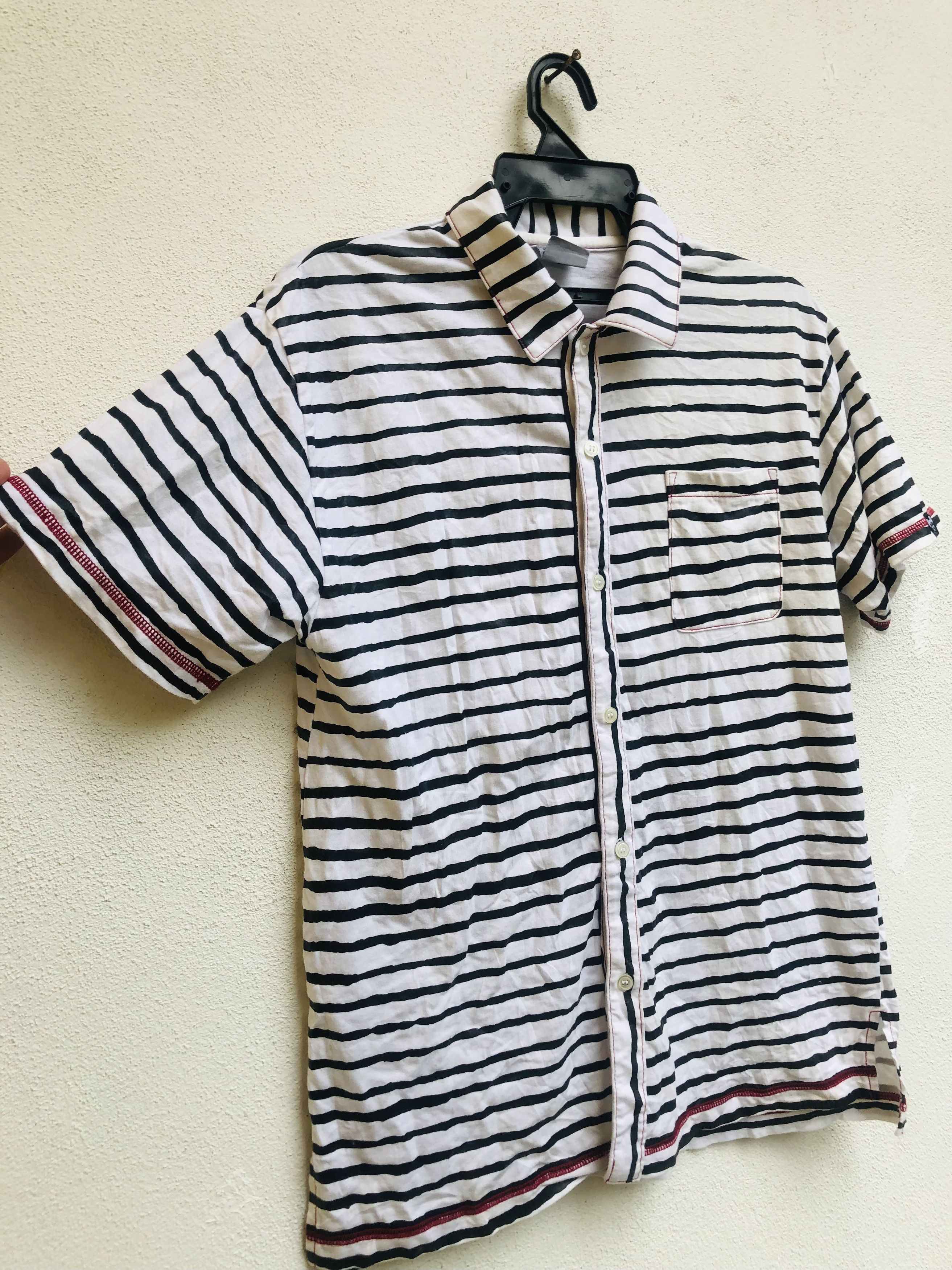 Japanese Brand × PPFM × Vintage Vintage PPFM Stripe Japanese Designer Fashion Style Size US M / EU 48-50 / 2 - 5 Thumbnail