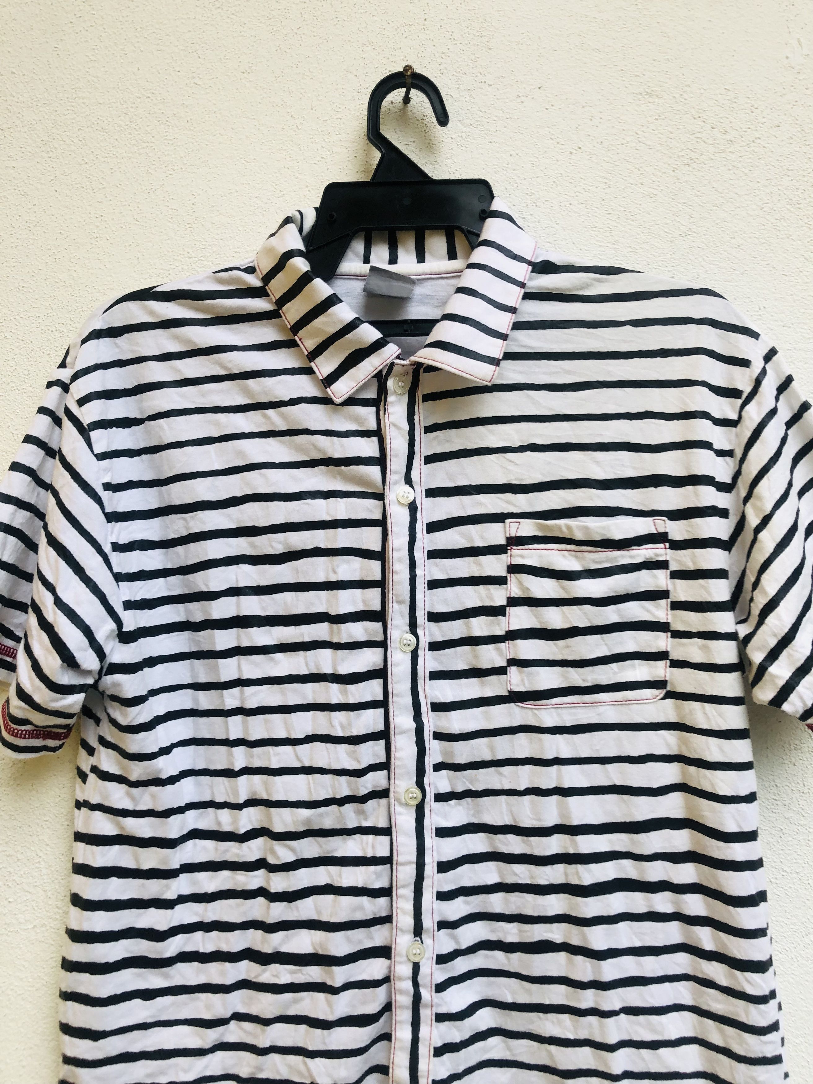 Japanese Brand × PPFM × Vintage Vintage PPFM Stripe Japanese Designer Fashion Style Size US M / EU 48-50 / 2 - 4 Thumbnail