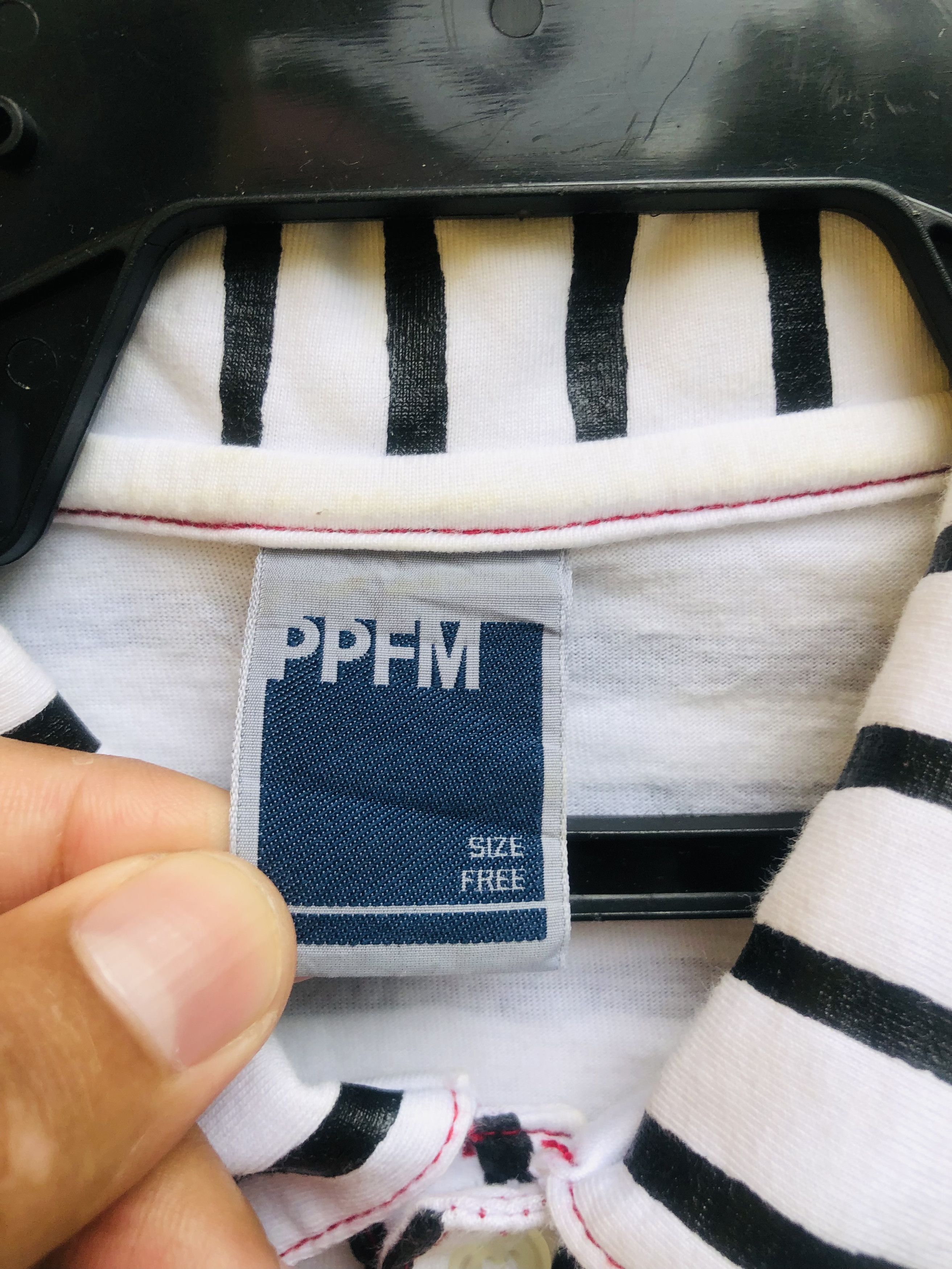 Japanese Brand × PPFM × Vintage Vintage PPFM Stripe Japanese Designer Fashion Style Size US M / EU 48-50 / 2 - 9 Thumbnail