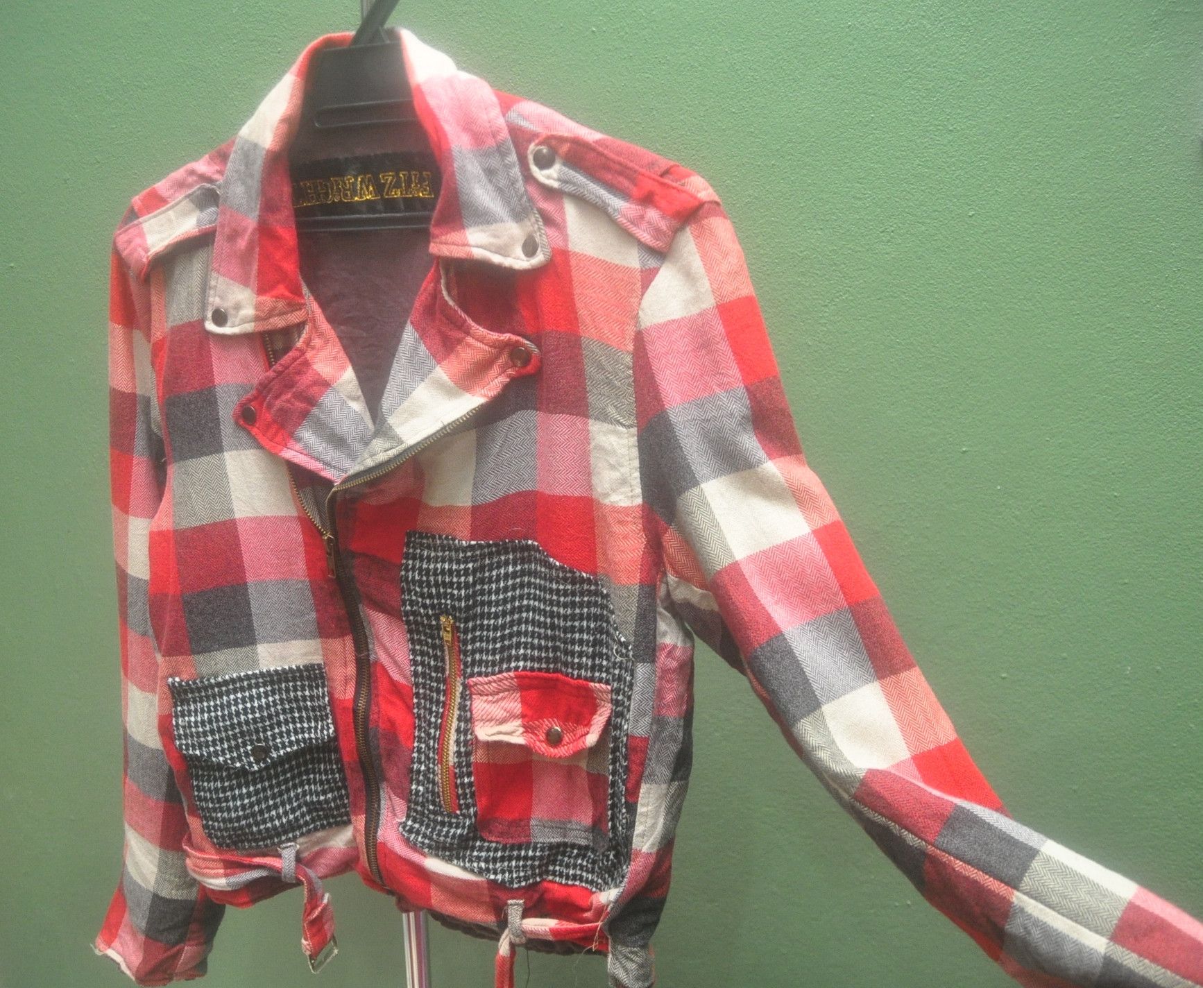 Japanese Brand × Vintage Vintage Fitz Wright Punk Theme Travis Scott Fashion Style Size US M / EU 48-50 / 2 - 6 Thumbnail