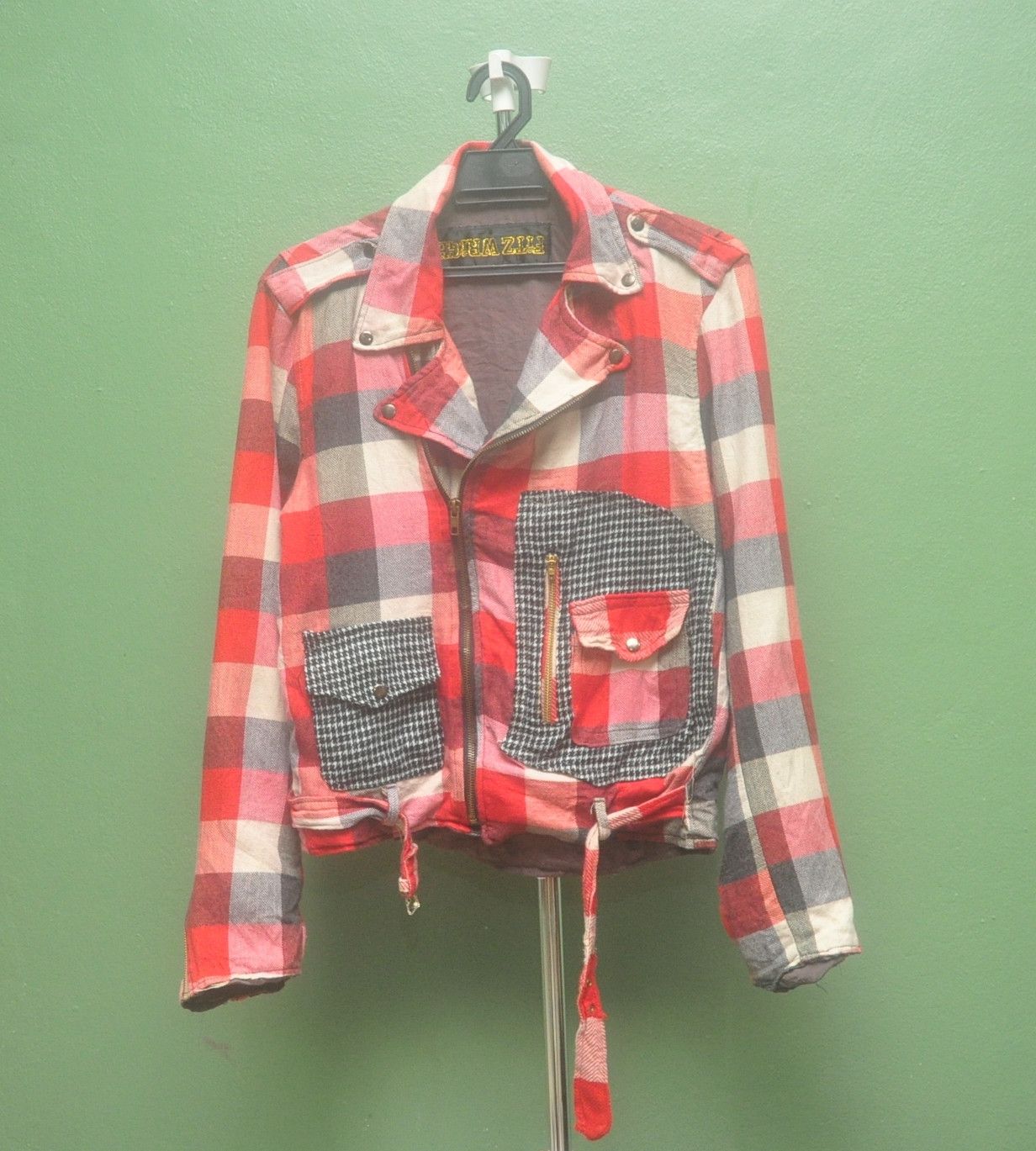 Japanese Brand × Vintage Vintage Fitz Wright Punk Theme Travis Scott Fashion Style Size US M / EU 48-50 / 2 - 1 Thumbnail